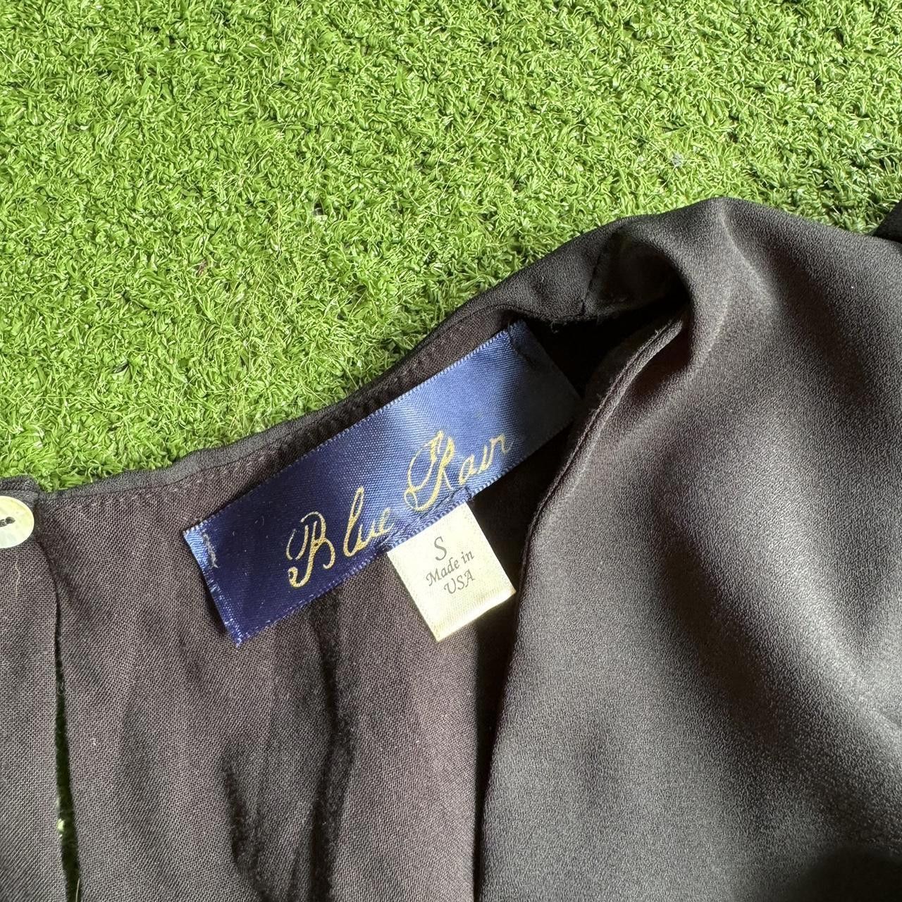 Designer Women's Black Blous Size S / US 4 / IT 40 - 2 Thumbnail