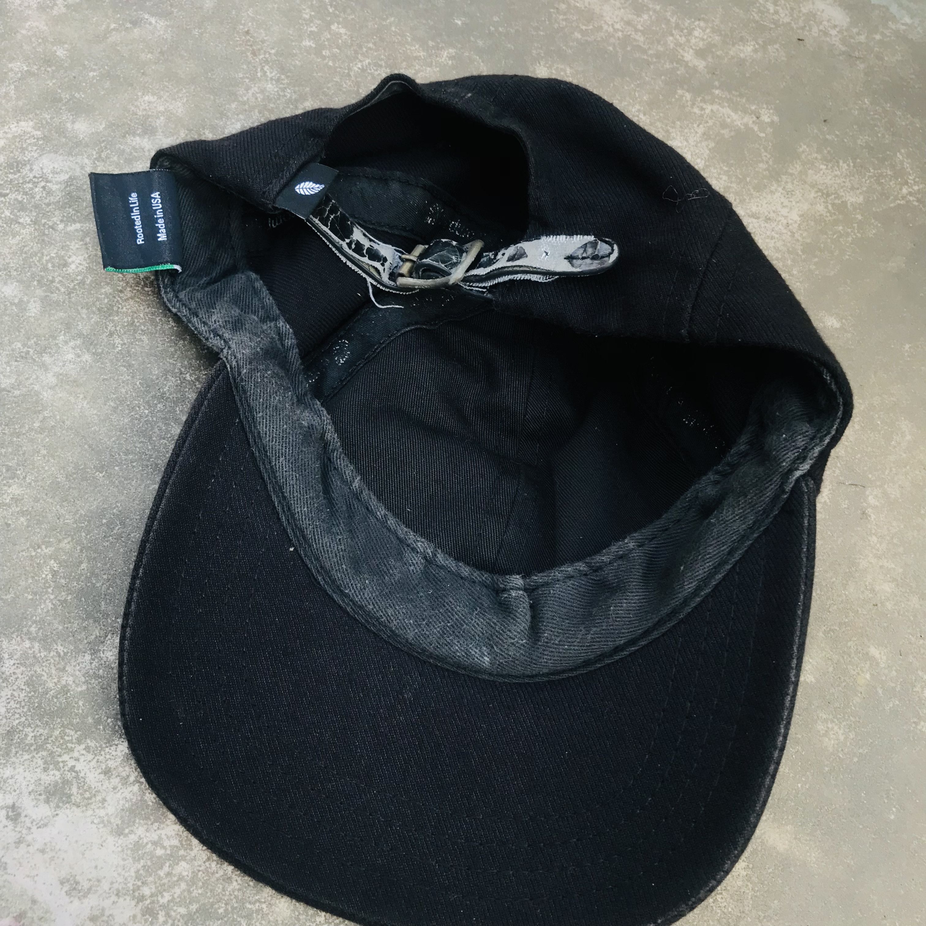 Vintage Vintage Leather Strap Hat Size ONE SIZE - 7 Thumbnail