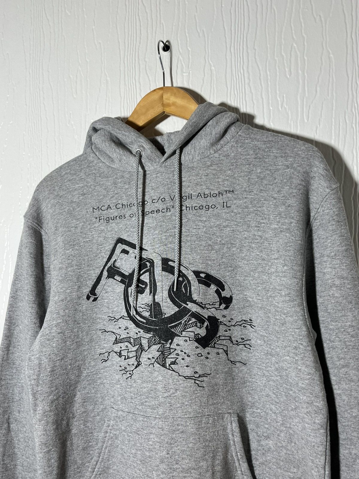 Off-White Off White Virgil Abloh MCA Chicago Figures Of Speech Hoodie Size US S / EU 44-46 / 1 - 2 Thumbnail