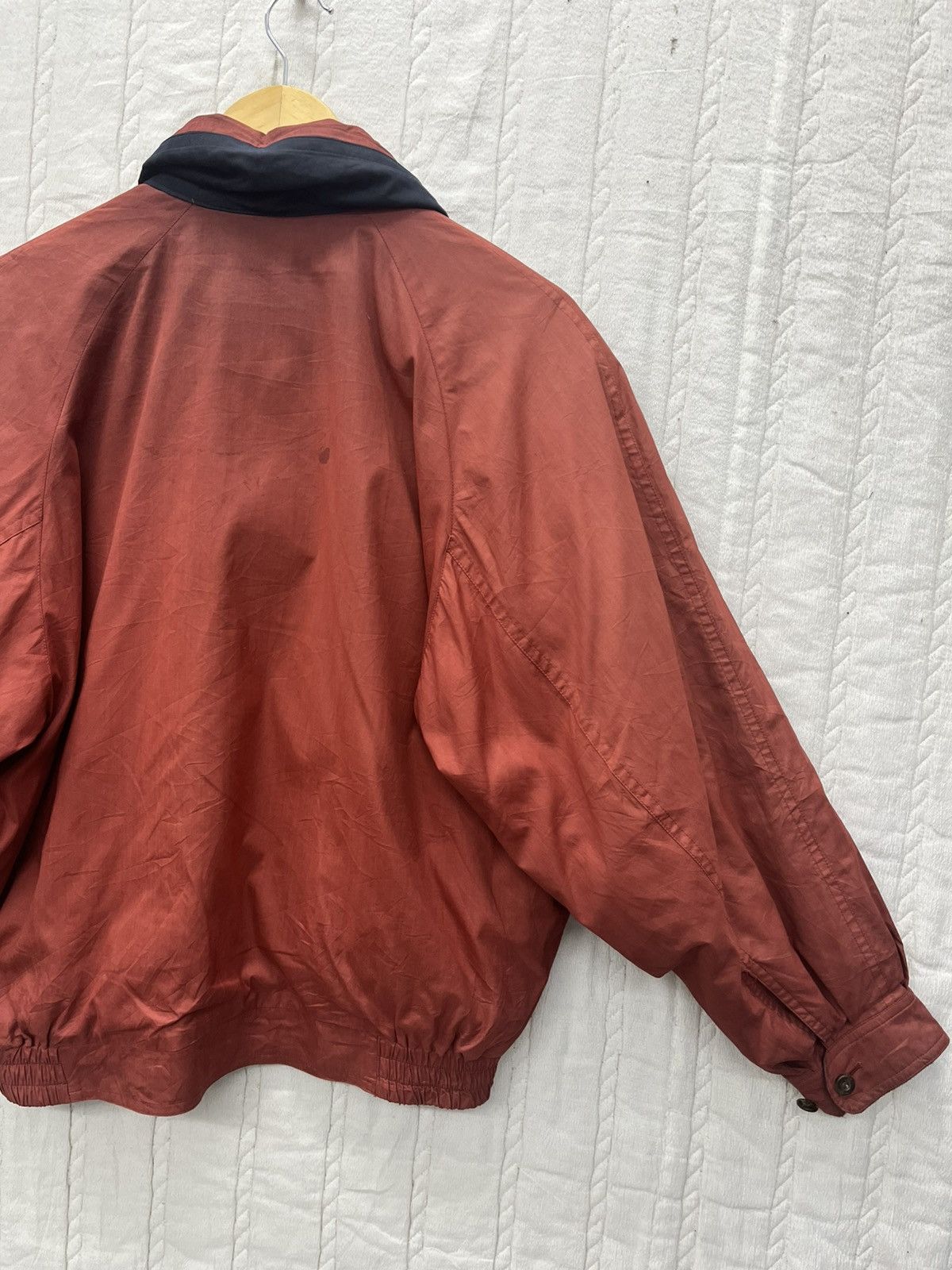 Burberry × Vintage VTG BURBERRY BOMBER JACKET HIDDEN HOODIE Size US M / EU 48-50 / 2 - 6 Thumbnail
