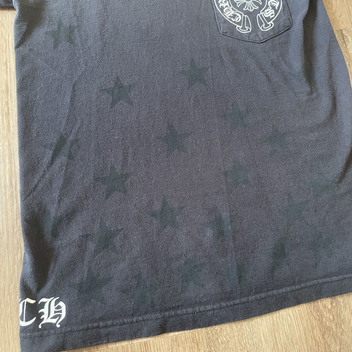 Chrome Hearts Chrome Hearts Vintage Star Scroll T-shirt Size US S / EU 44-46 / 1 - 3 Thumbnail