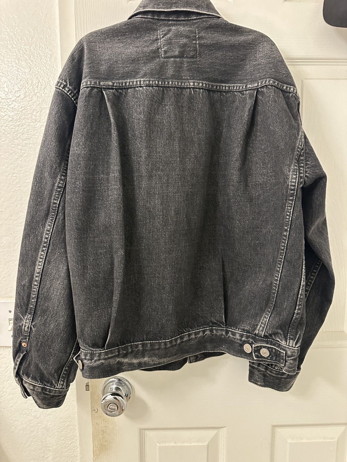 Sugar Cane SUGAR CANE - 14.25oz. BLACK DENIM JACKET 1953 AGED MODEL Size US L / EU 52-54 / 3 - 4 Thumbnail