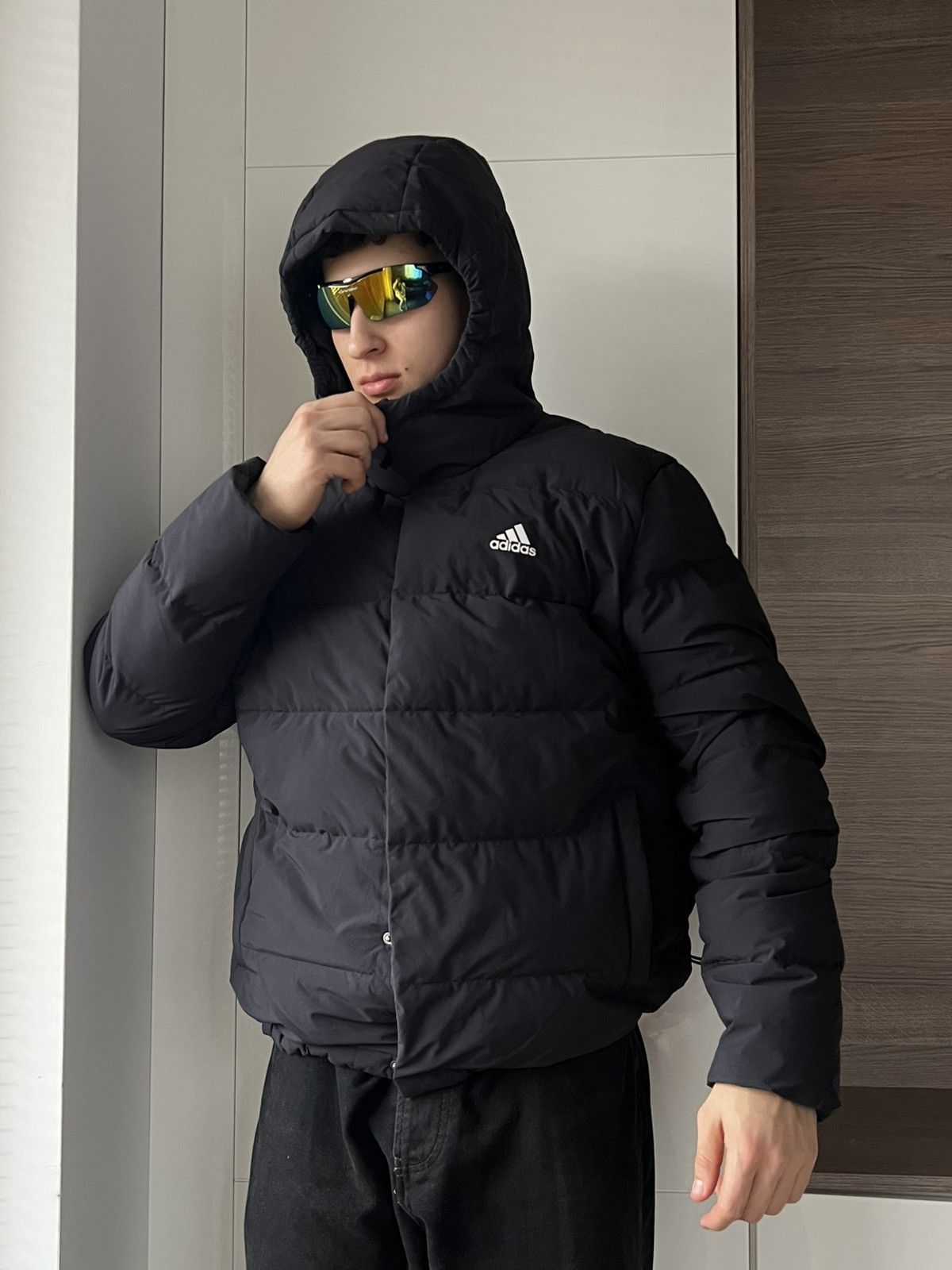 Adidas ‼️Adidas Helionic Puffer Winter Outdoor Regular Jacket‼️ Size US L / EU 52-54 / 3 - 3 Thumbnail