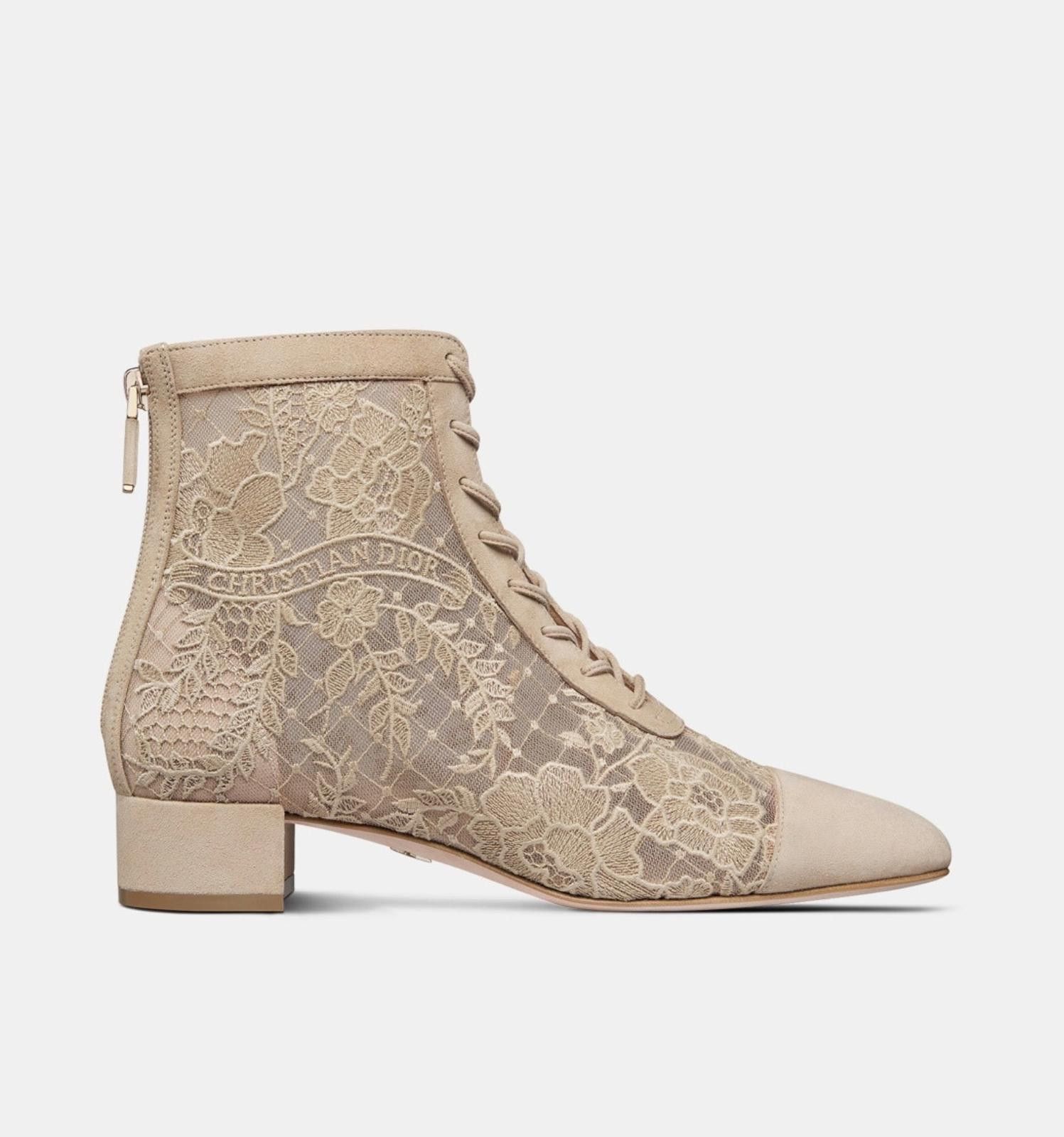 Dior Dior Naughtily-D Heeled Ankle Boots Size US 5.5 / IT 35.5 - 1 Thumbnail