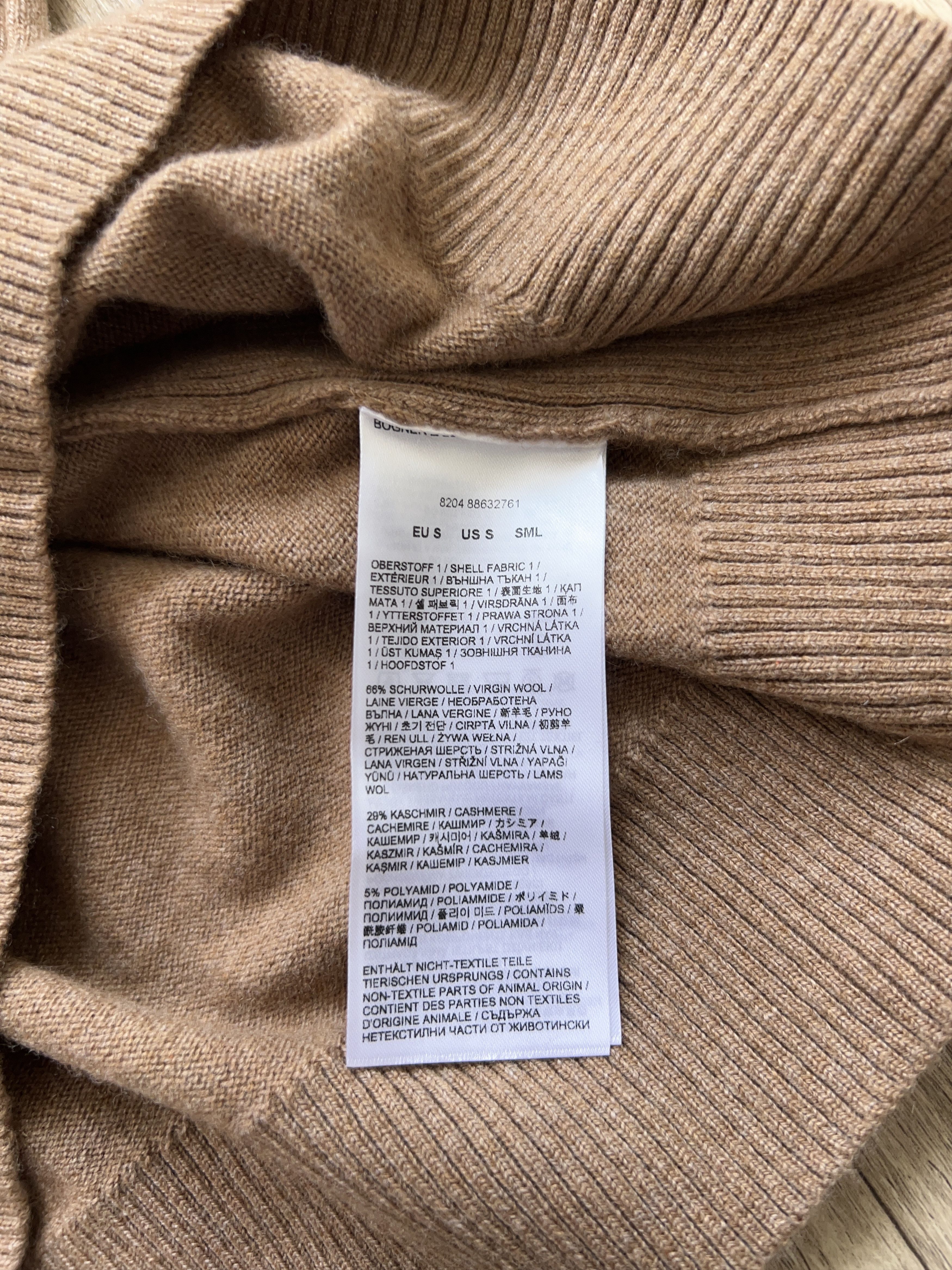 Bogner New Collection Wool Cashmere 1/4 Zip Sweater Pullover Size S Size US S / EU 44-46 / 1 - 10 Thumbnail