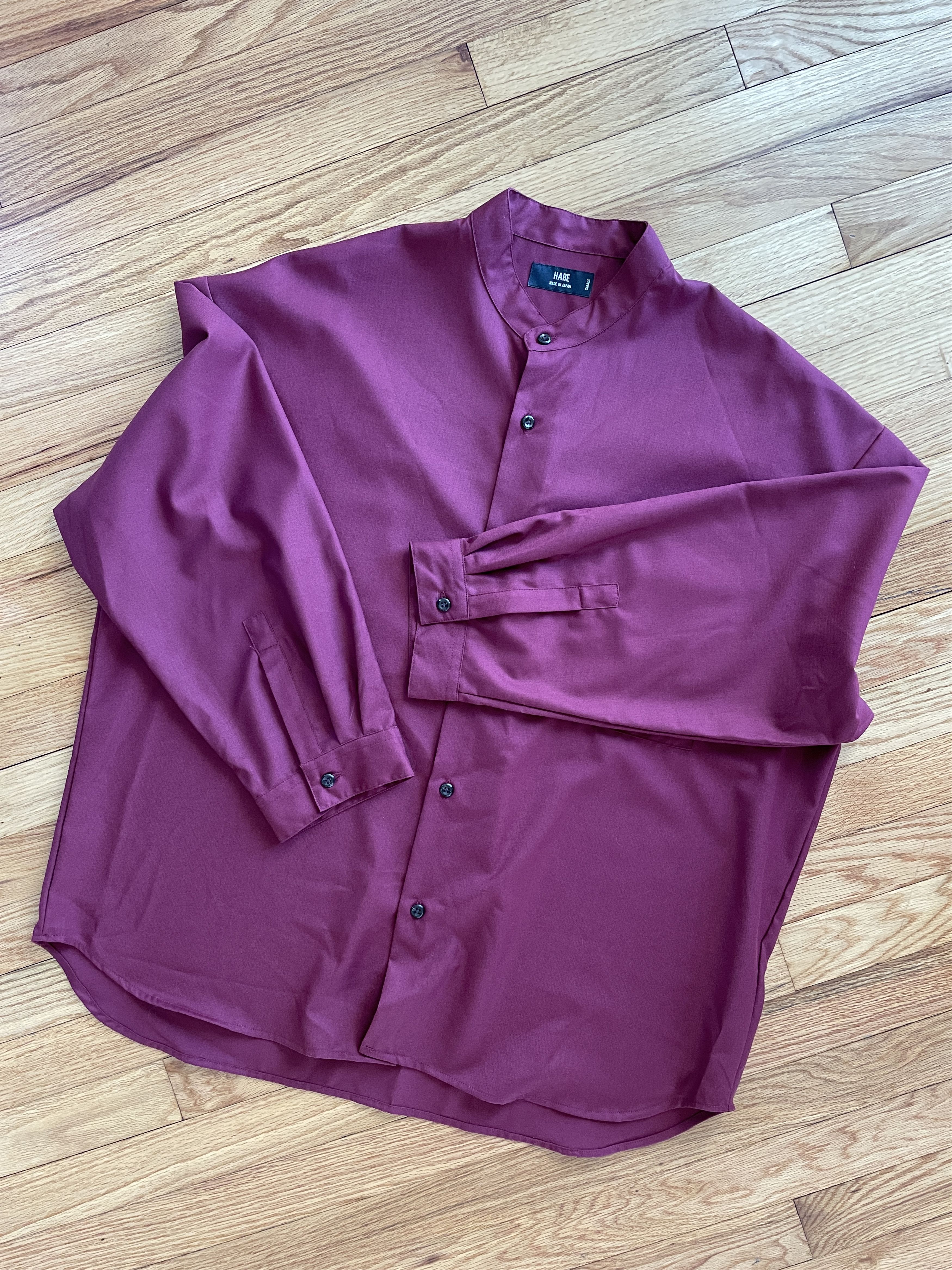 HARE × Japanese Brand Hare Japanese Brand Stand Collar Shirt Size US S / EU 44-46 / 1 - 3 Thumbnail