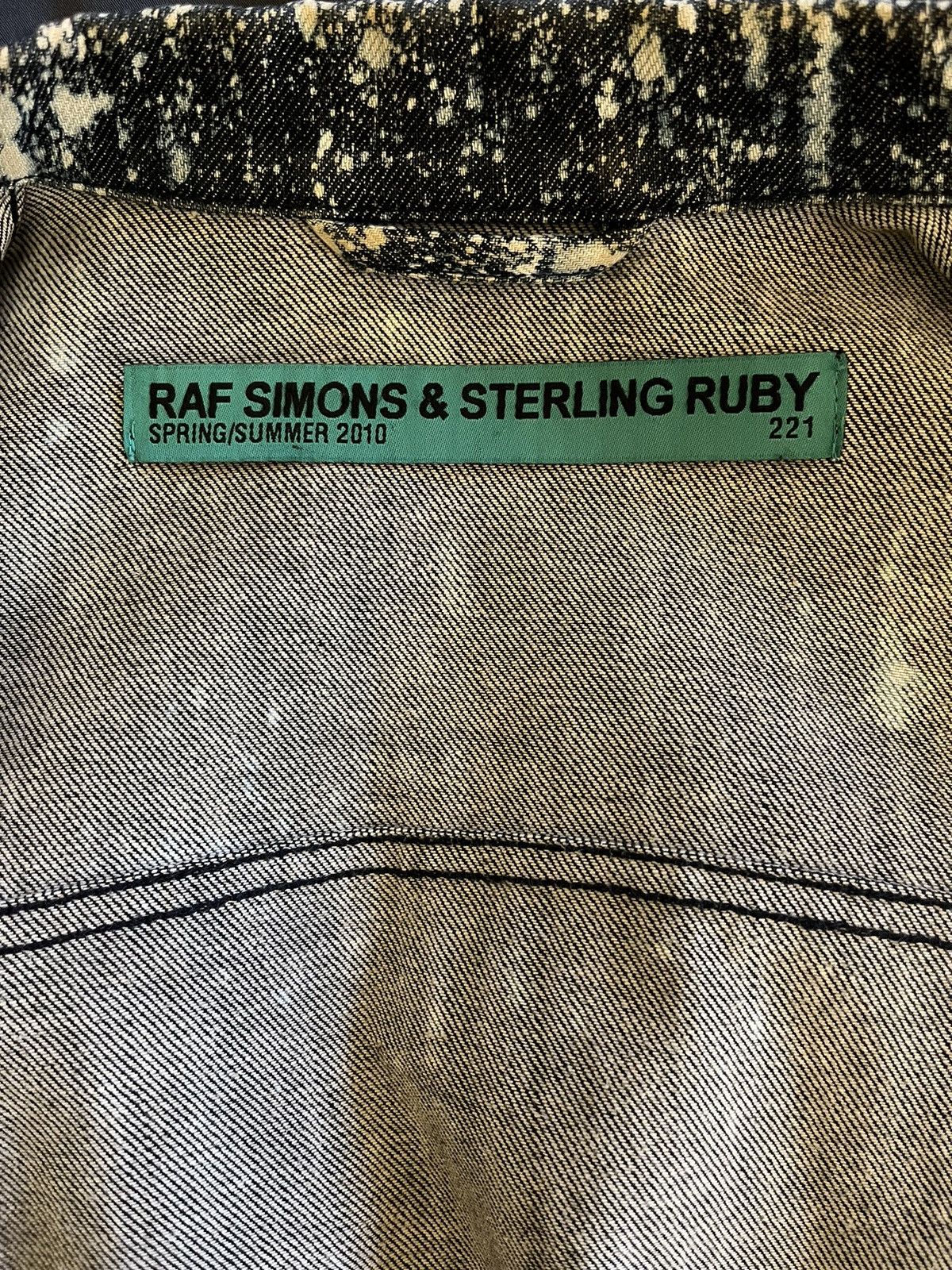 Raf Simons × Sterling Ruby ss10 Raf Simons Sterling Ruby Denim Jacket Size US M / EU 48-50 / 2 - 3 Thumbnail