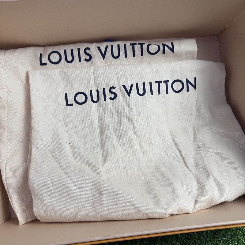 Louis Vuitton Louis Vuitton Trainer Blue and White Fashion Sneakers -2508 Size US 8.5 / EU 41-42 - 9 Thumbnail