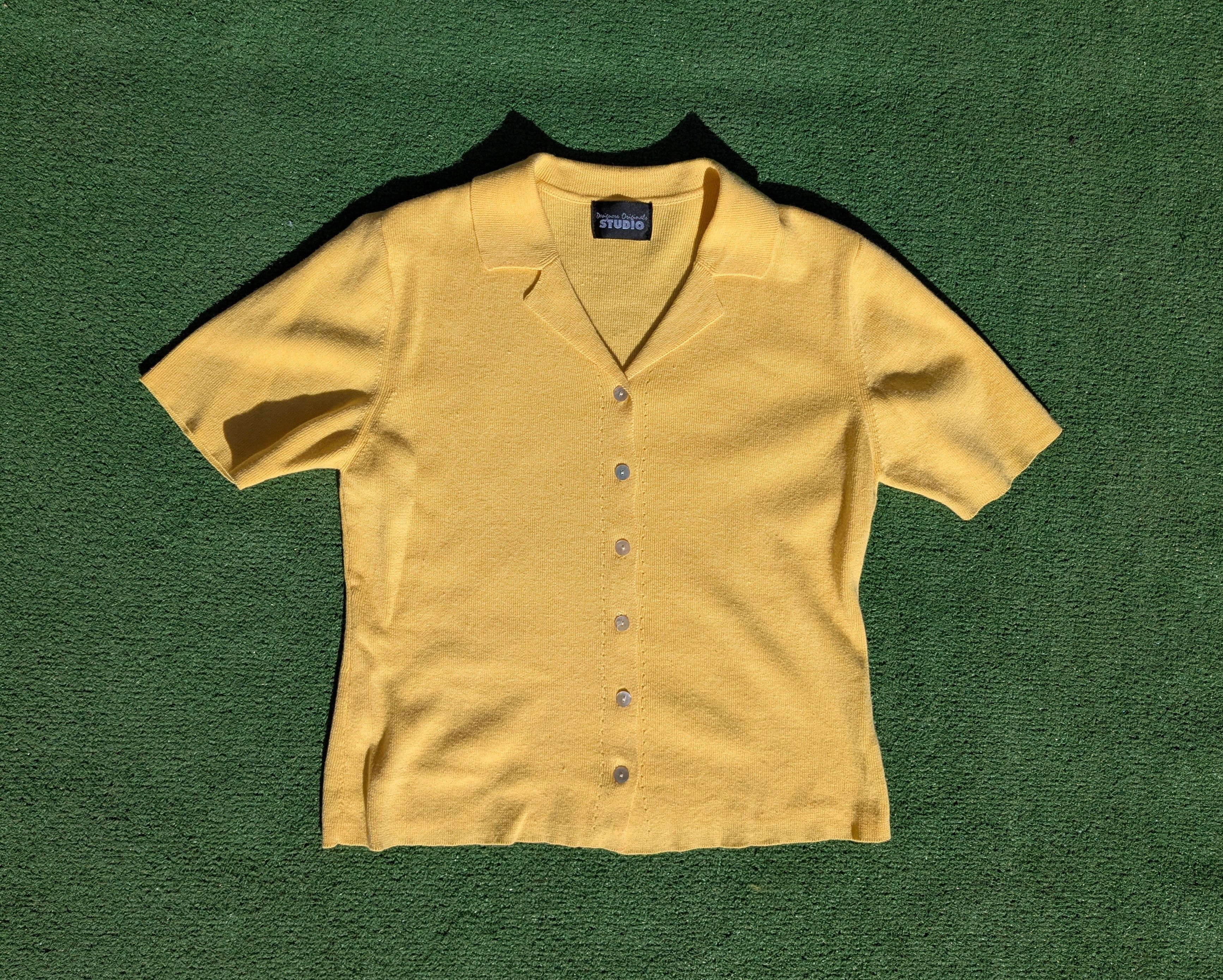 Other VTG Designers Originals Studio Sun Yellow Sweater Shirt Size M / US 6-8 / IT 42-44 - 5 Thumbnail
