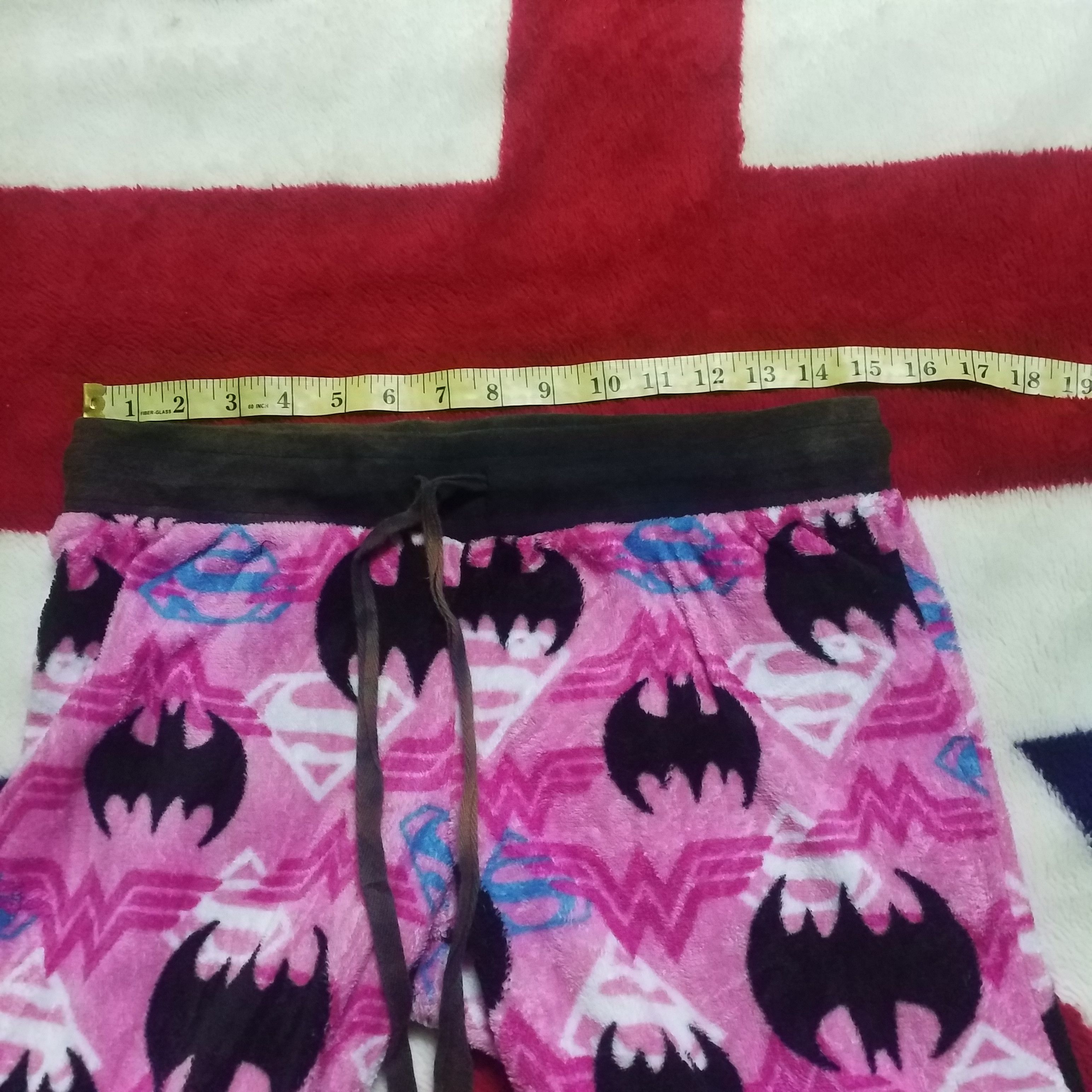 DC Comics HERO LOGO FULL PRINT SLEEPWEAR Size 34" / US 12 / IT 48 - 3 Thumbnail