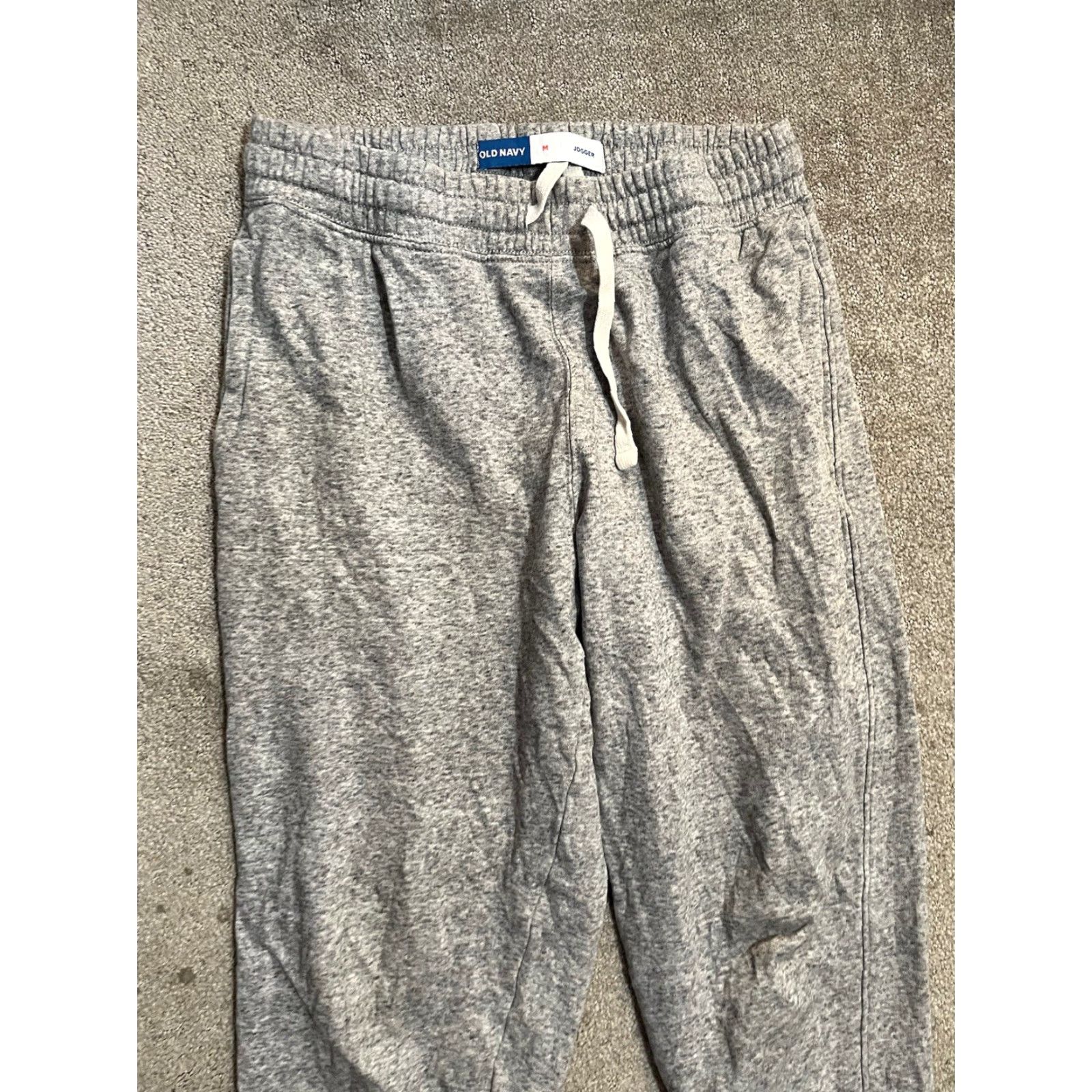 Old Navy Old Navy Mens Joggers Size M Gray Drawstring Sweatpants Casual Athleisure Size US 31 - 2 Thumbnail