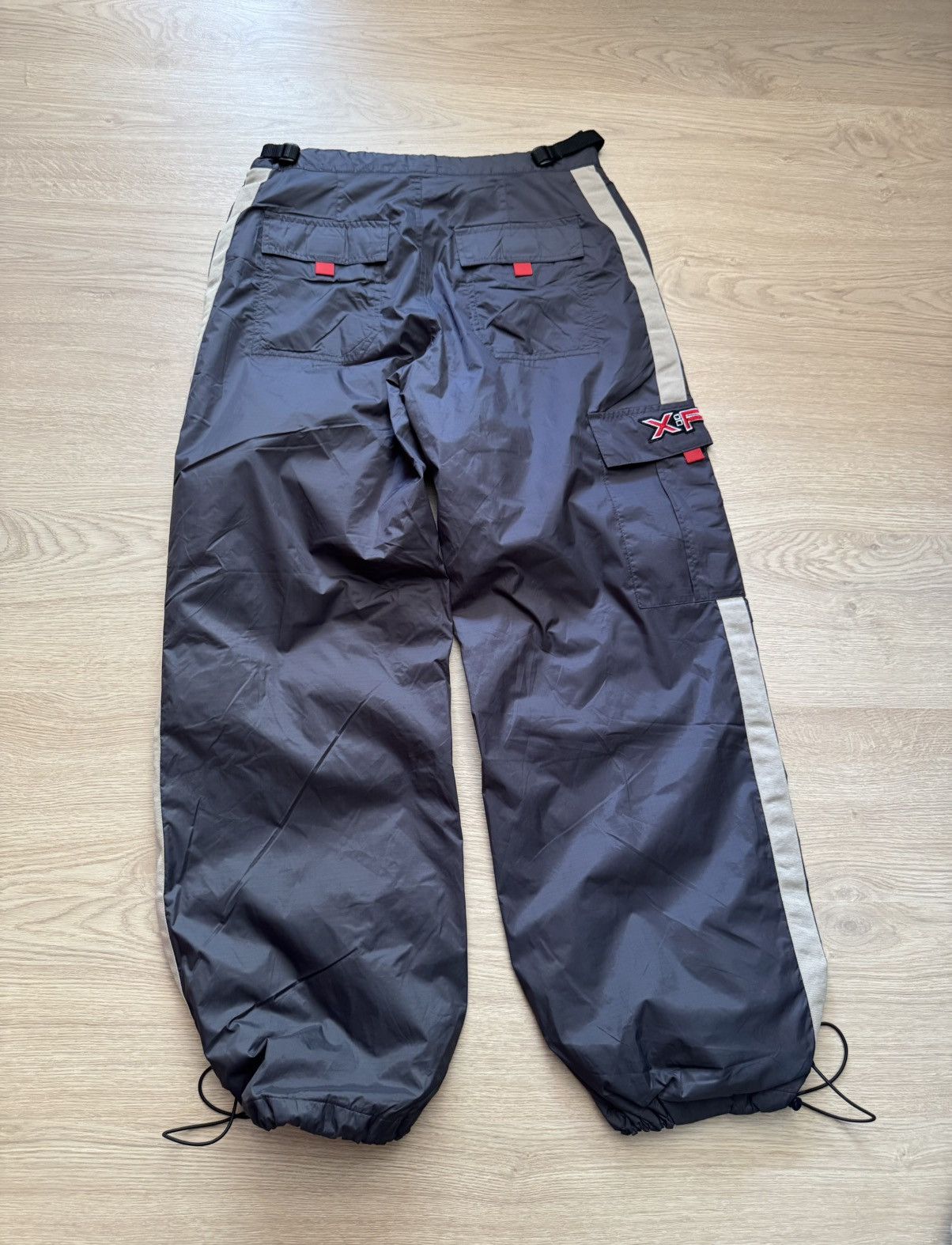 Japanese Brand Vintage 90-00’s y2k Baggy Japanese Nylon Pants Size US 30 / EU 46 - 4 Thumbnail