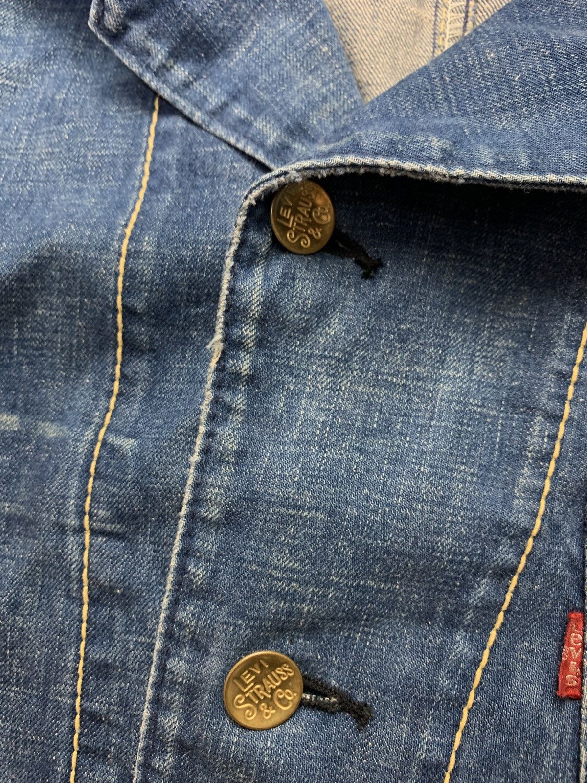 Levi's 🐍 SOLD 🐍Vintage Levi’s Redloop Chore Denim Jacket Size US M / EU 48-50 / 2 - 3 Thumbnail