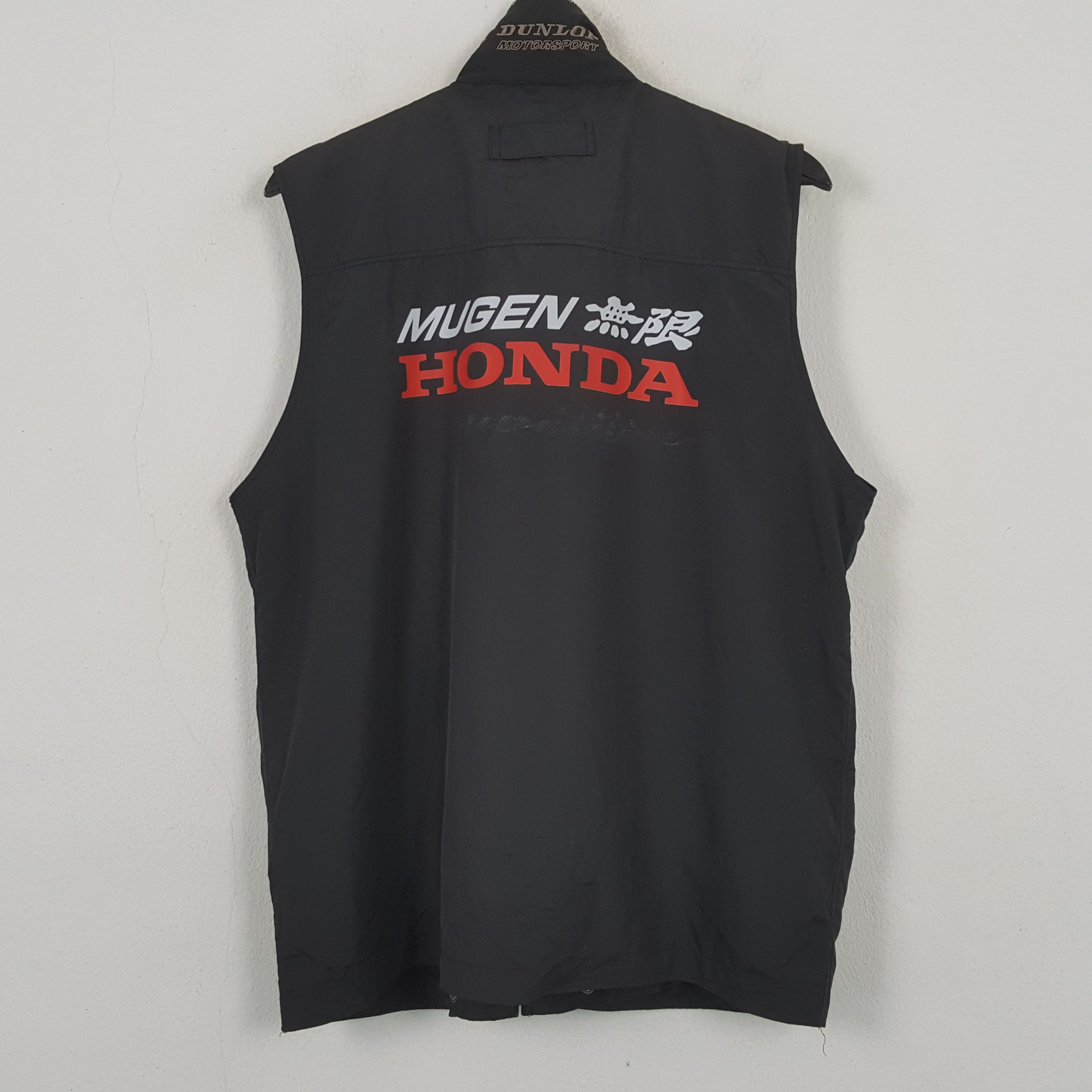 Vintage Dunlop X Custom Mugen Honda Art Vest RR8 Size US L / EU 52-54 / 3 - 1 Thumbnail