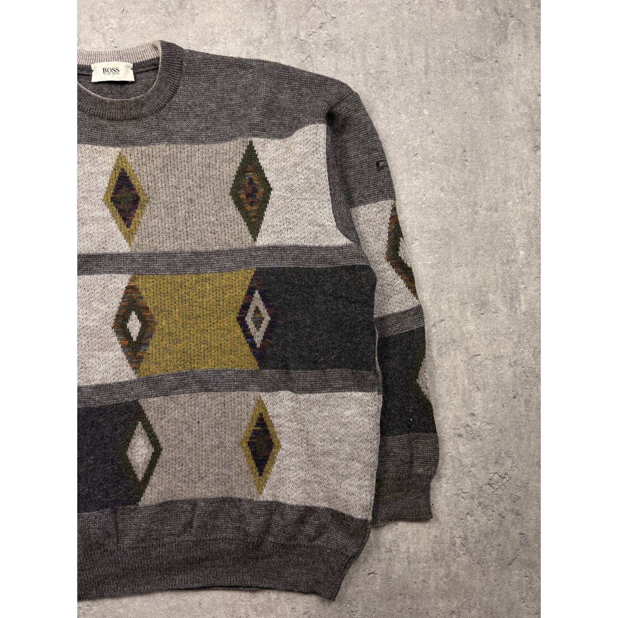 Hugo Boss ARCHIVAL HUGO BOSS "Anthracite" Luxury Knit – XL Elite Grail Size US XL / EU 56 / 4 - 3 Thumbnail