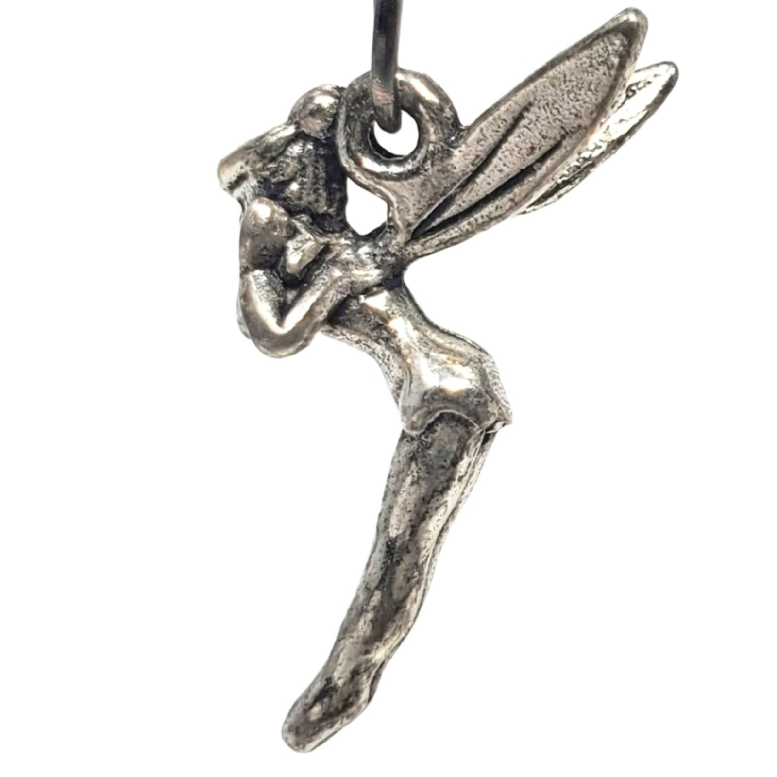 Captivating Disney Tinker Bell VTG Sterling Silver Necklace