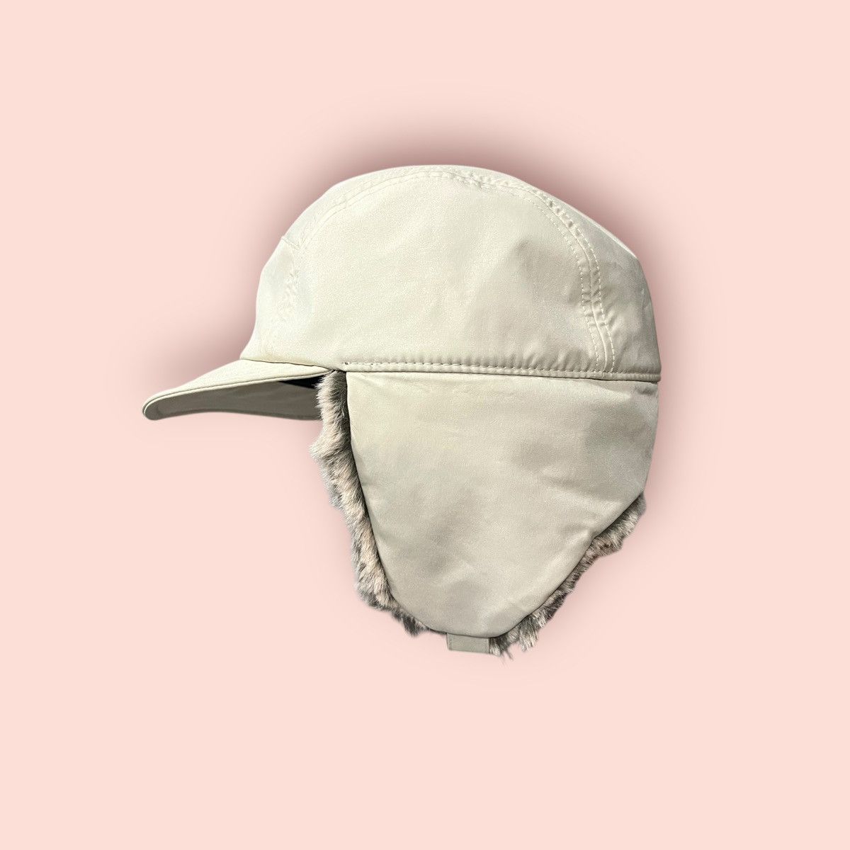 GU × Japanese Brand × Jun Takahashi VINTAGE GU 5 PANEL TRAPPER HAT Size ONE SIZE - 2 Thumbnail