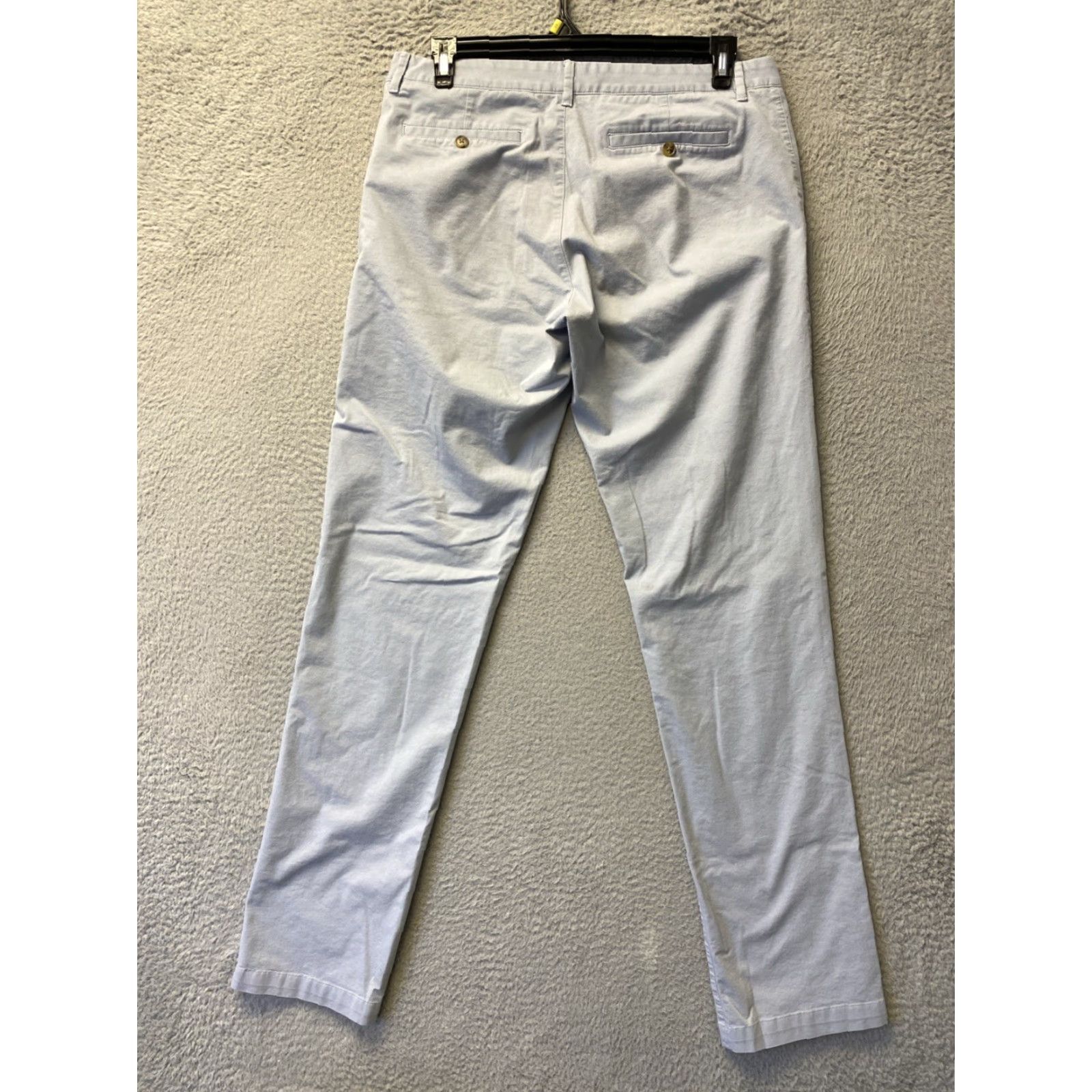 Bonobos Bonobos Pants Slim Chino Mens 34x36 Gray Stretch Cotton Spandex Flat Front Tapered Leg Casual Business Size US 34 / EU 50 - 6 Thumbnail