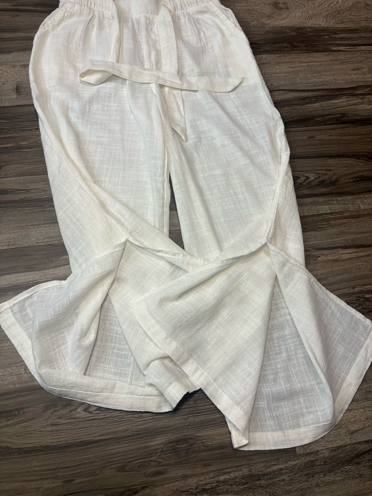 Vintage Rewash Women White Pants Extra Small Size 25" / US 0 / IT 36 - 5 Thumbnail