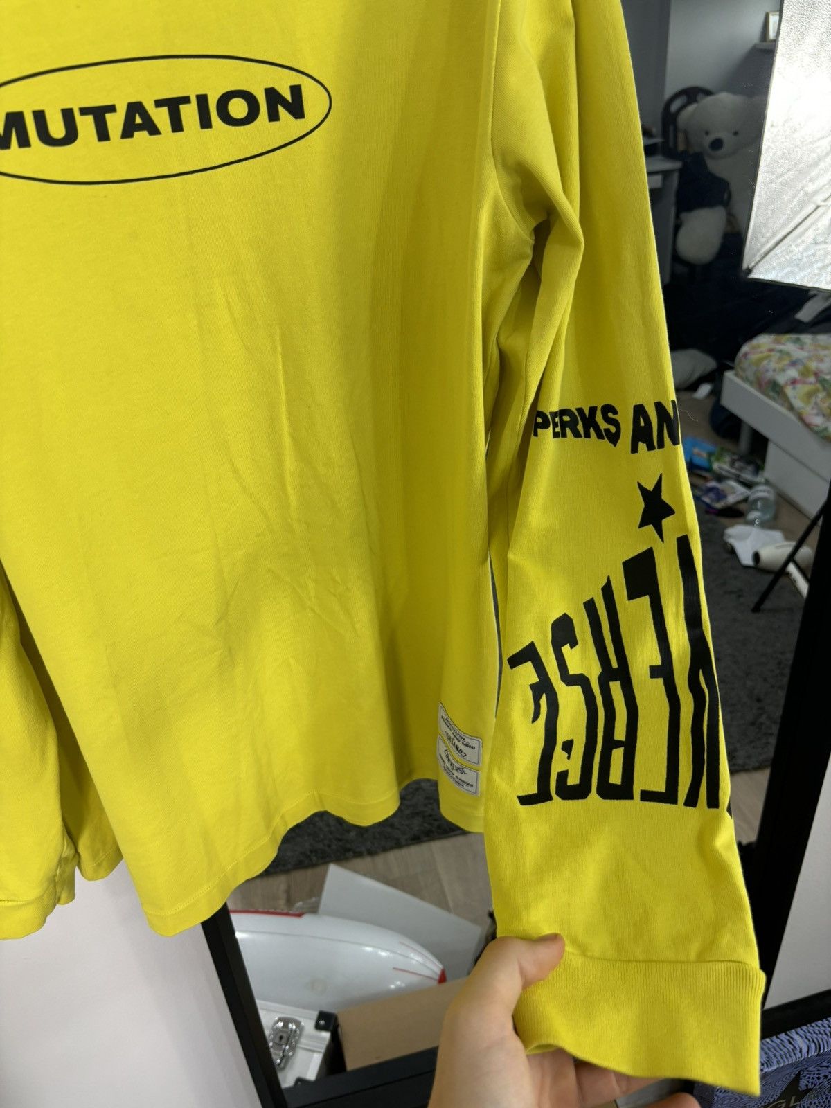 Balenciaga × Japanese Brand × Vans 5XL Balenciaga Style Long Big Hip Hop Longsleeve Hoodie Vans Size US XL / EU 56 / 4 - 9 Thumbnail