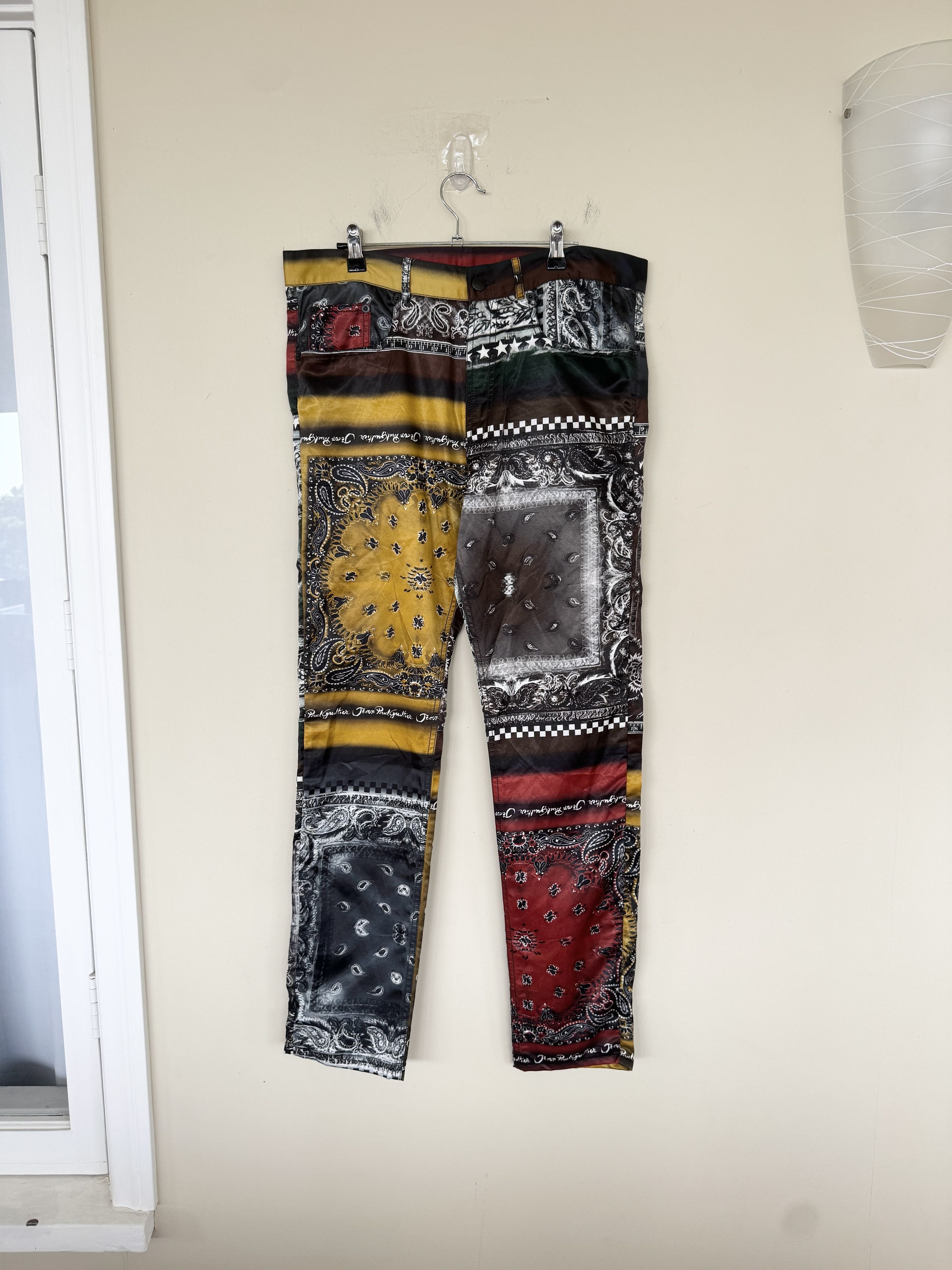 Jean Paul Gaultier Jean Paul Gaultier Bandana Pants Size US 32 / EU 48 - 1 Thumbnail