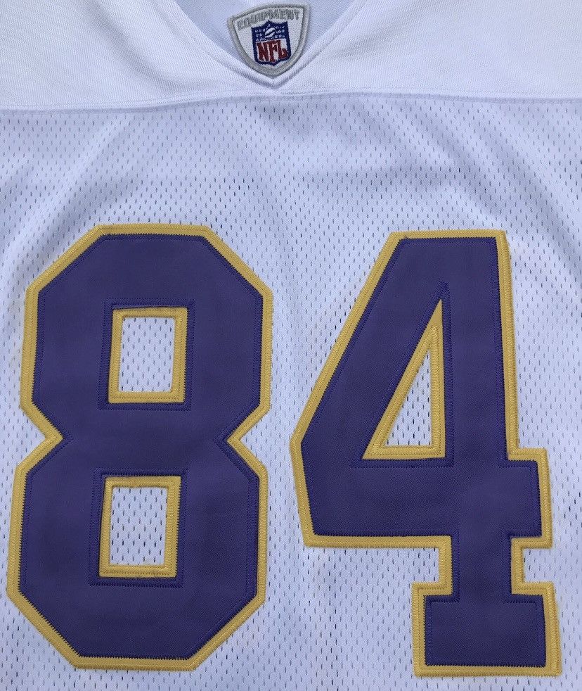 Reebok VTG Reebok Randy Moss MN Vikings Stitched Football Jersey Size US XXL / EU 58 / 5 - 4 Thumbnail