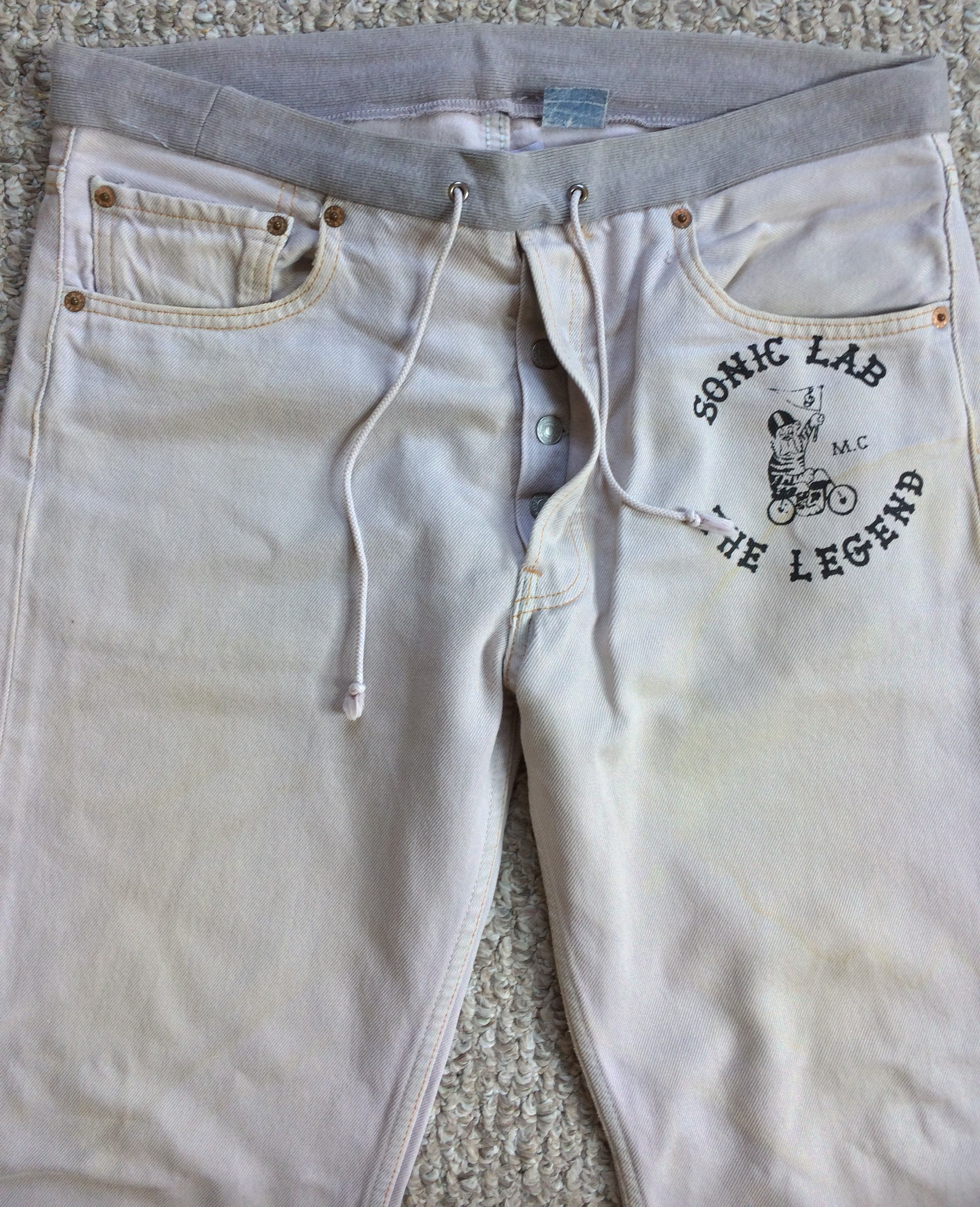 Levi's Sonic Lab Rebuild Hybrid Denim Size US 32 / EU 48 - 2 Thumbnail