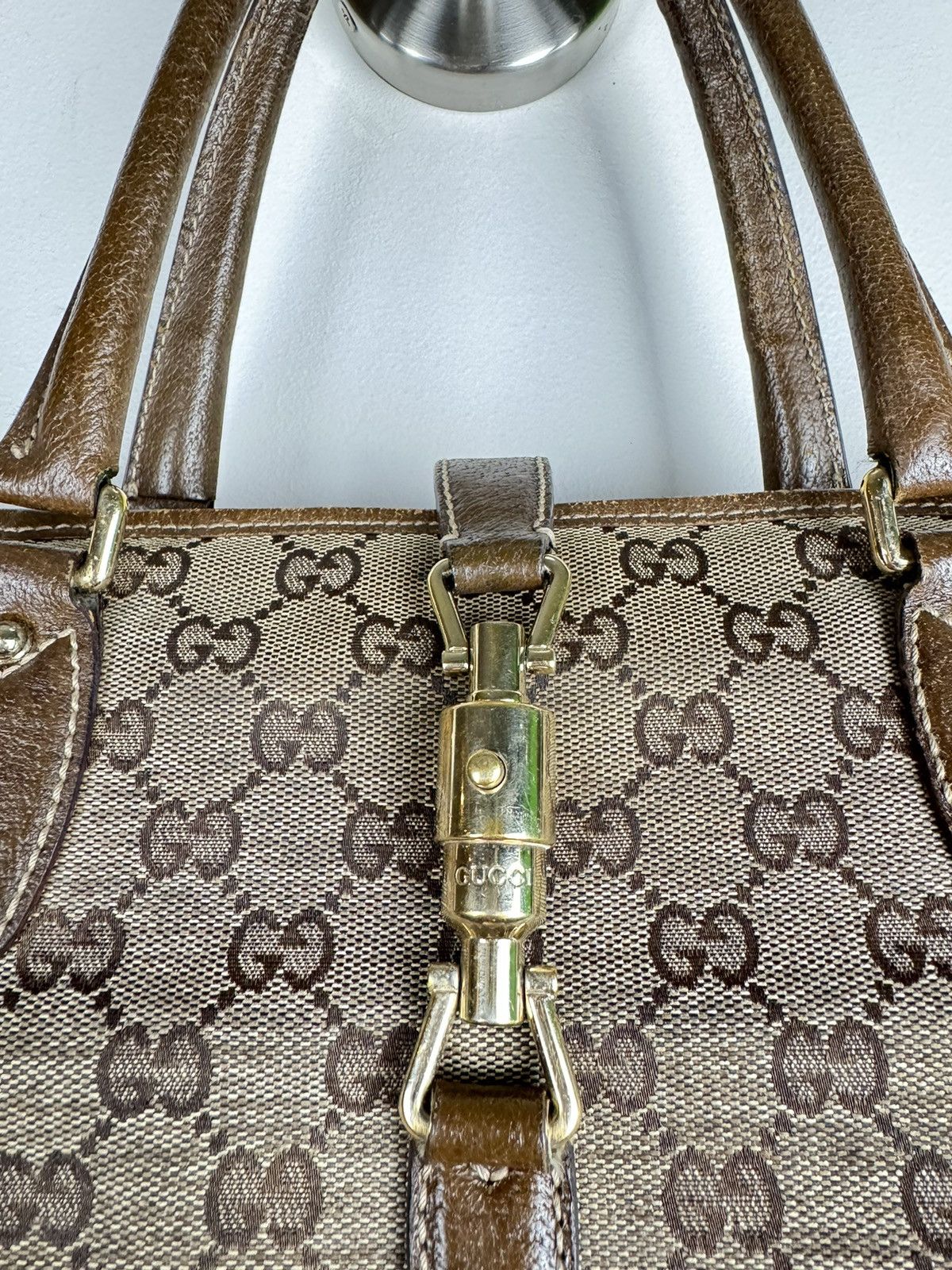 Gucci Luxury bag Gucci GG Canvas Jackie Hand Bag original item Size ONE SIZE - 3 Thumbnail