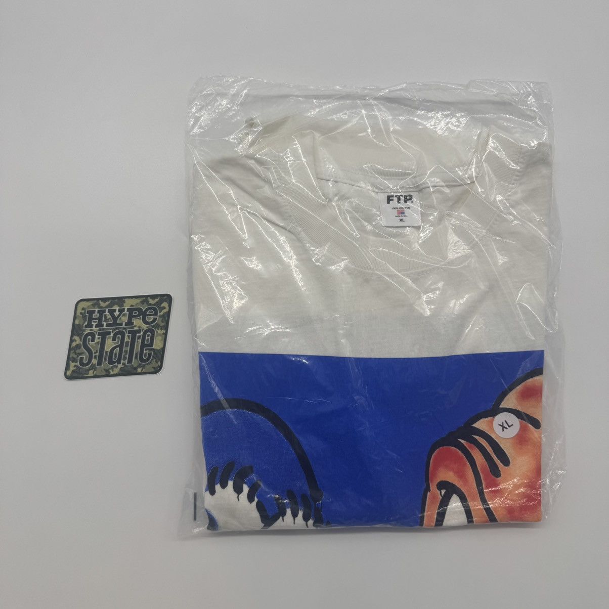 Fuck The Population FTP + Slawn Dog Tee White Size US XL / EU 56 / 4 - 1 Thumbnail