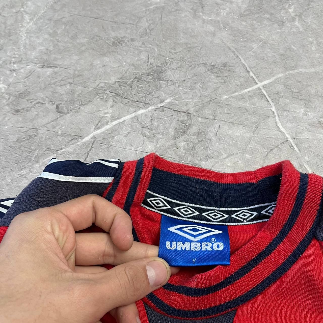 Umbro Vintage 90s Umbro Football Pro Training Big Logo Sweatshirt Size US XS / EU 42 / 0 - 16 Thumbnail