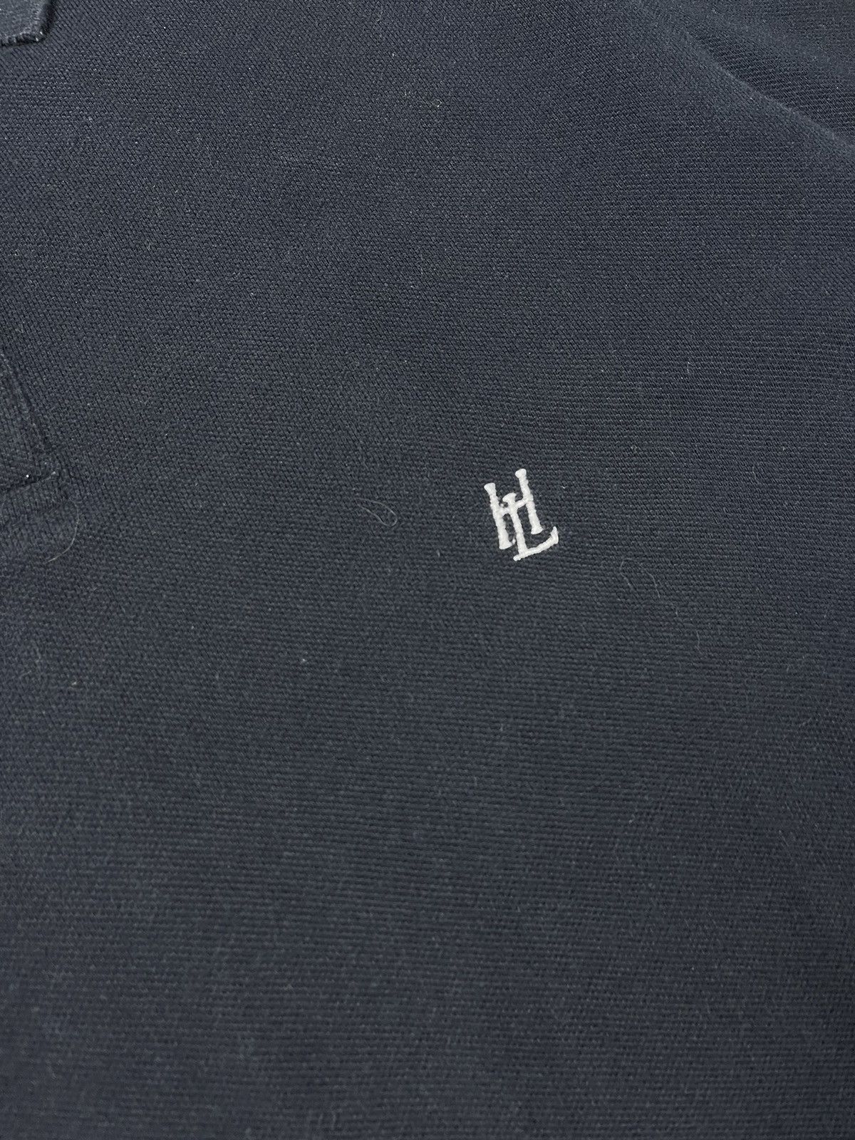 Helmut Lang Helmut Lang - 90’s Initial « HL » Long Sleeve Polo Size US M / EU 48-50 / 2 - 2 Thumbnail