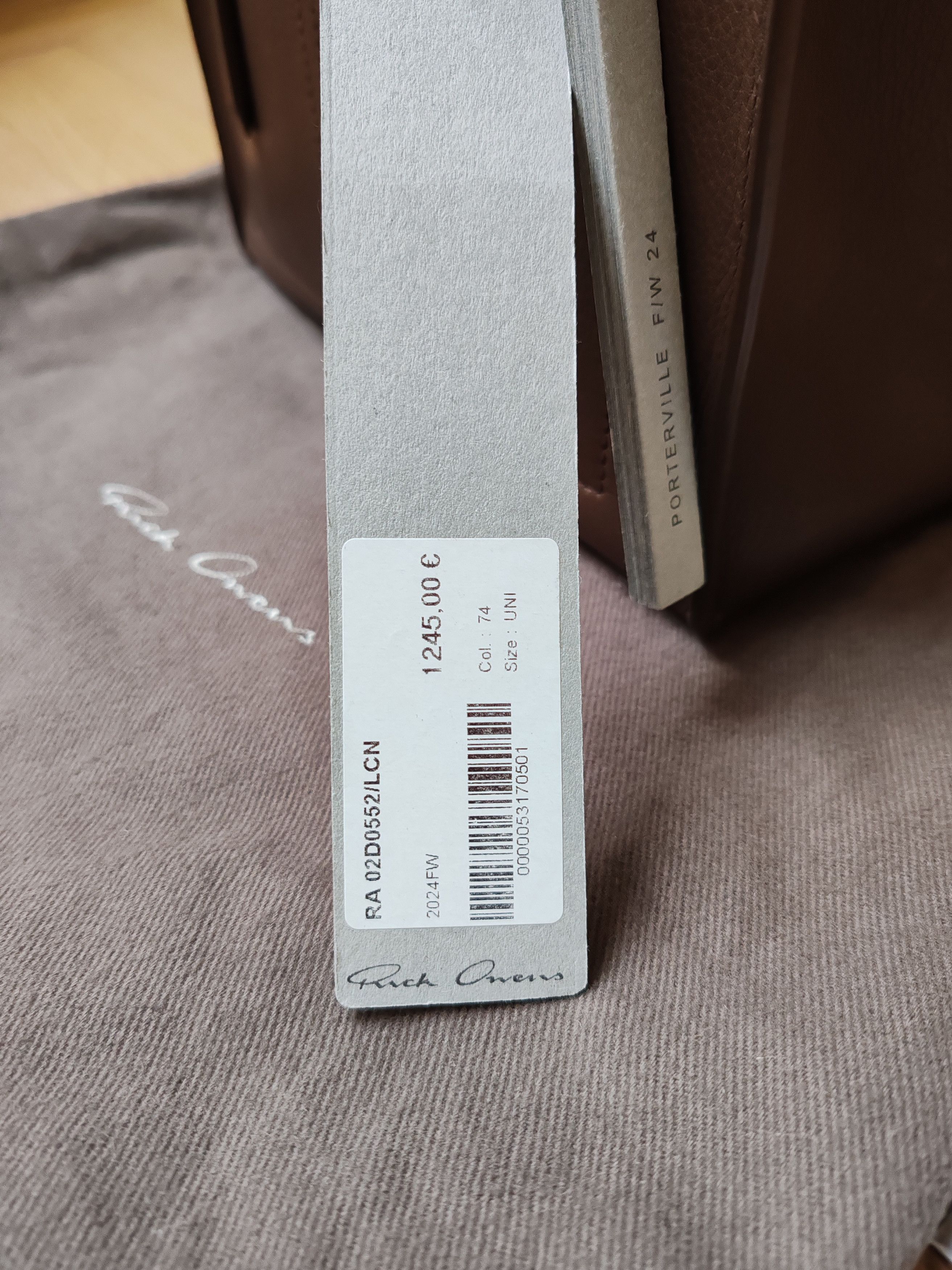 Rick Owens Rick Owens Edith Mini Tote Bag NWT 1245€ Size ONE SIZE - 6 Thumbnail