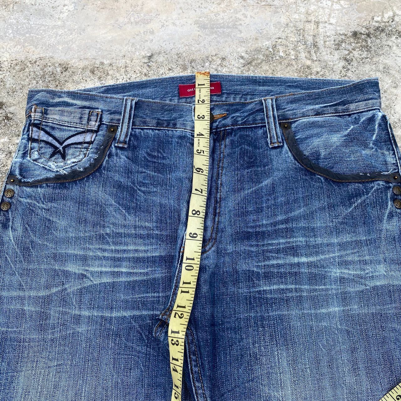 Japanese Brand Vintage Anti Label Jean Japanese Brand Punk Denim Size US 31 - 5 Thumbnail