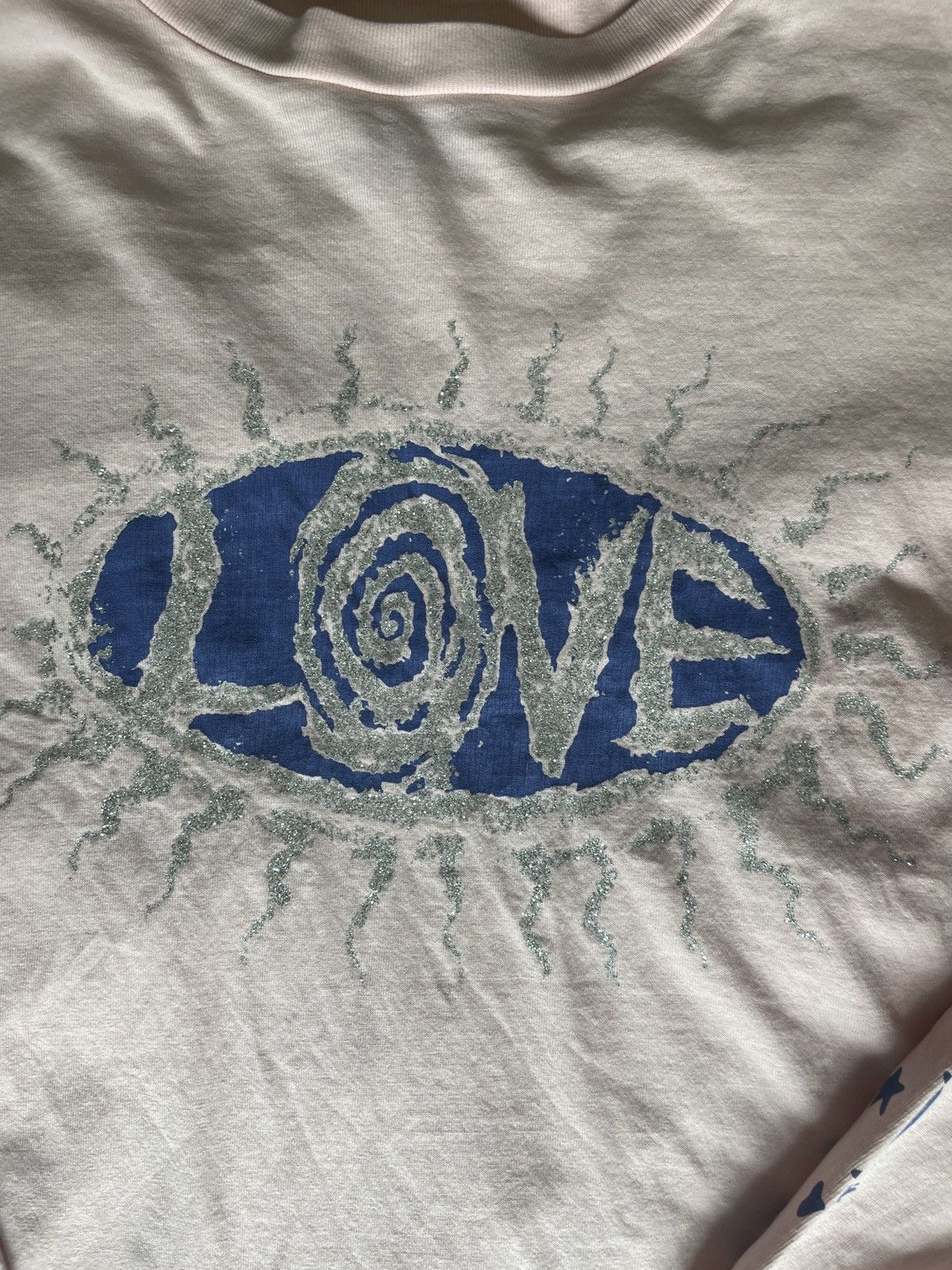 Saint Michael Saint Michael Love Long Sleeve T-Shirt Pink L Size US L / EU 52-54 / 3 - 2 Thumbnail