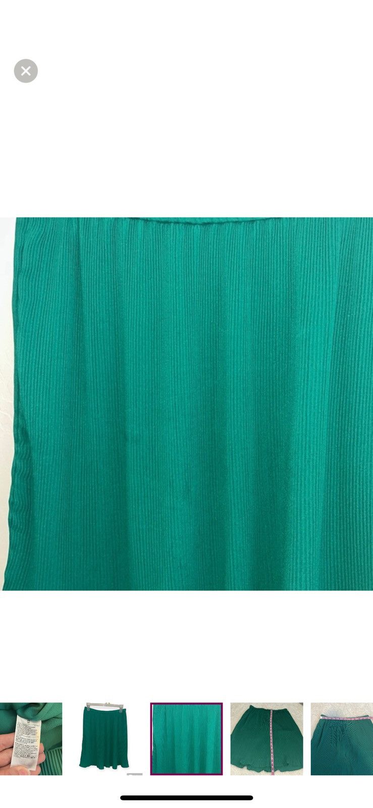 Banana Republic Banana republic xs pleated green skirt Size 26" / US 2 / IT 38 - 4 Thumbnail