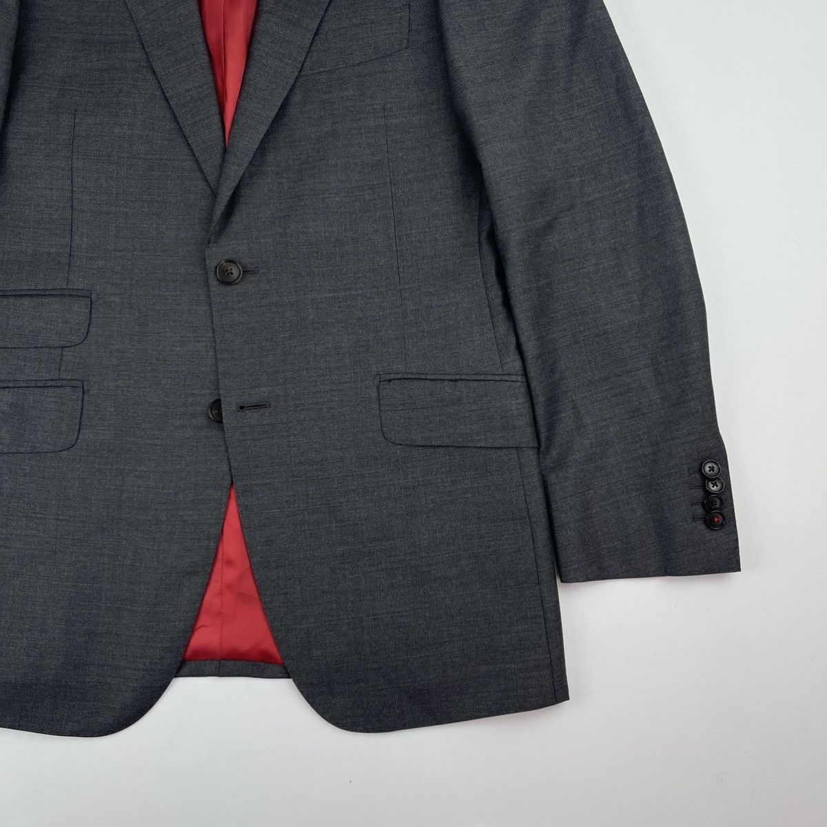 Suitsupply Suitsupply Sienna Gray Suit Jacket Size 38R - 2 Thumbnail