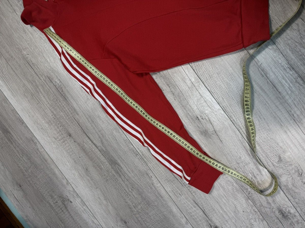 Adidas Adidas Vintage Made In Korea Track Jacket 80’s Red Size 6 Size US M / EU 48-50 / 2 - 18 Thumbnail