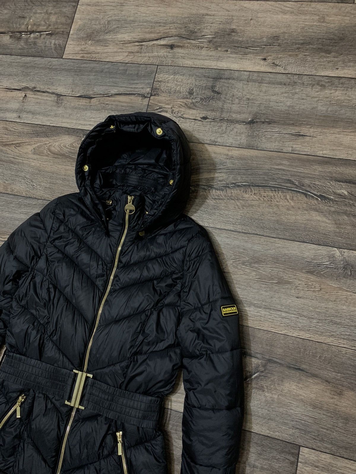 Barbour Barbour International Highpoint Quilt Fibre Down Coat Jacket Size S / US 4 / IT 40 - 3 Thumbnail