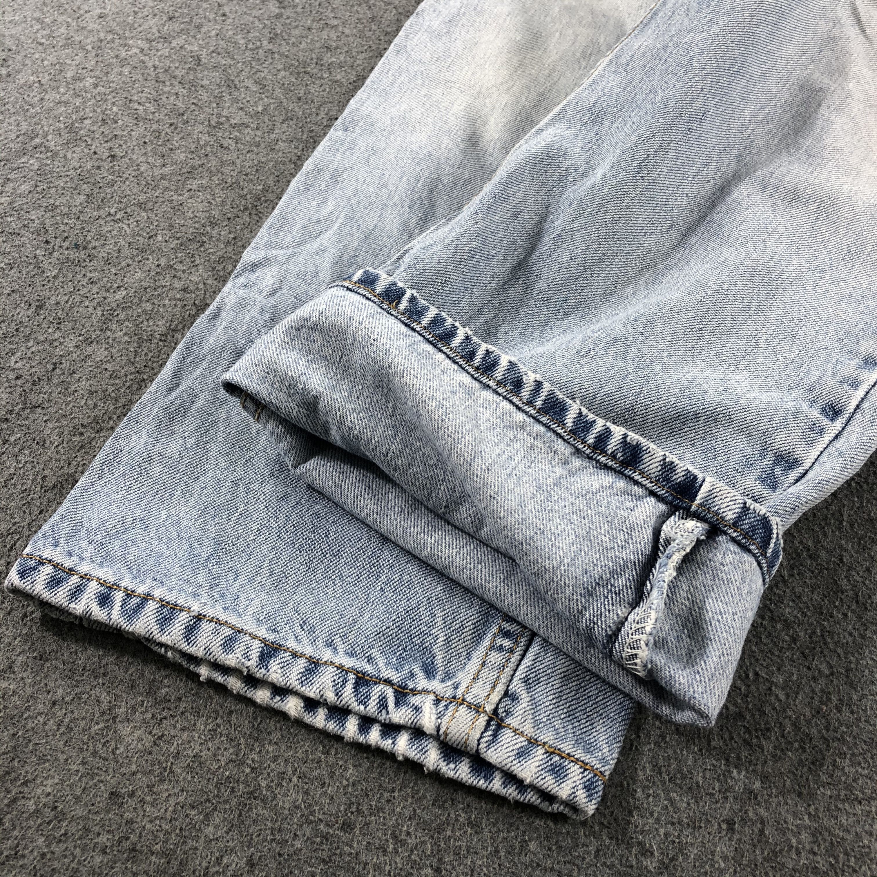 Levi's Vintage Blue Wash Levis 505 Jeans-J2446 Size US 36 / EU 52 - 7 Thumbnail