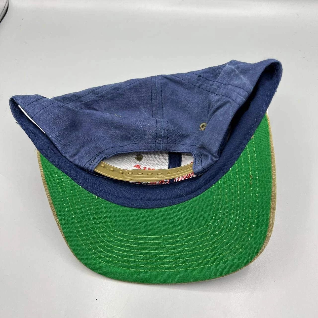 Signatures × Vintage California Angels Hat Men Blue Brown Signatures Snap Back Size ONE SIZE - 3 Thumbnail