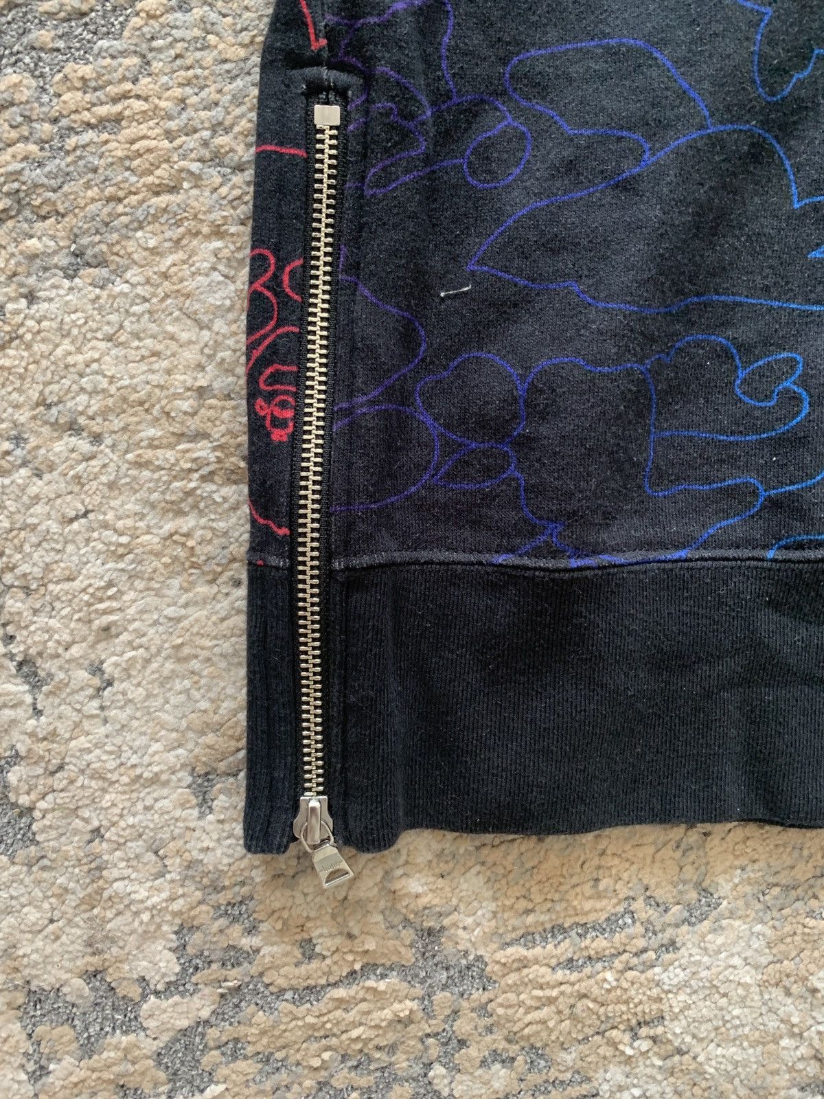 Bape Neon Pencil Camo Crewneck Size US XL / EU 56 / 4 - 6 Thumbnail
