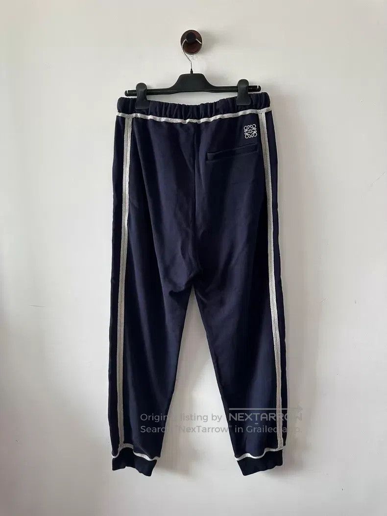 Loewe Loewe size L Blue and White Color Block Drawstring Sweatpan Size 28" / US 6 / IT 42 - 1 Thumbnail