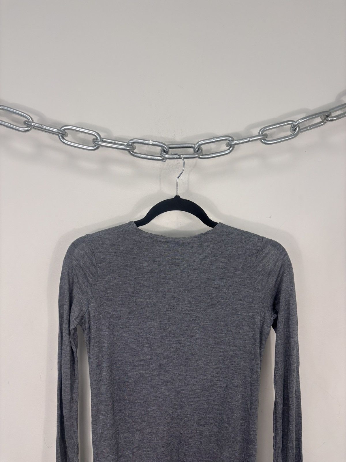 Acne Studios Acne Studios Emilia AW15 Women’s Grey Draped Mini Dress Size XS / US 0-2 / IT 36-38 - 12 Thumbnail