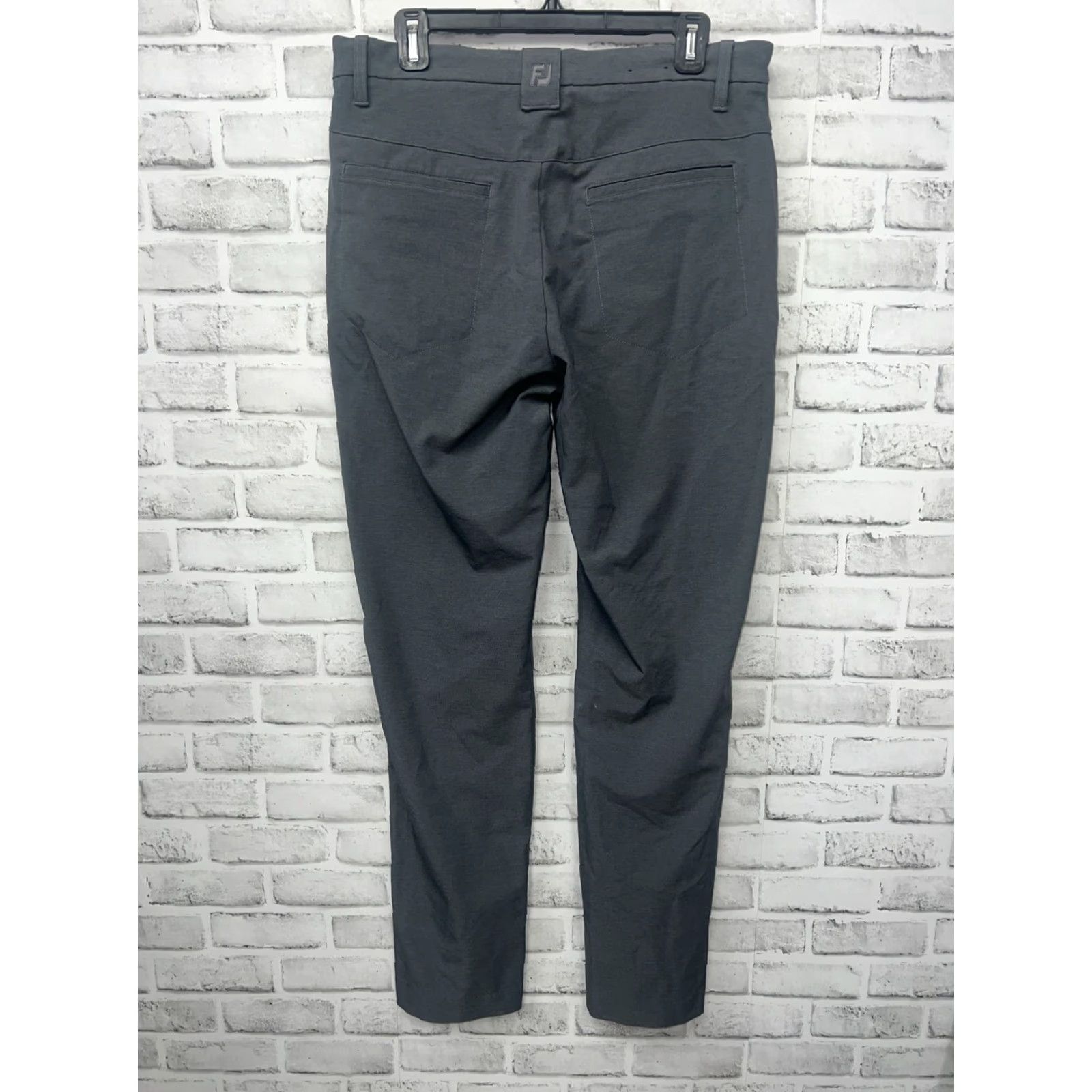 Footjoy VINTAGE FootJoy Men's Golf Pants Chino Black Size 33x32 Size US 33 - 3 Thumbnail