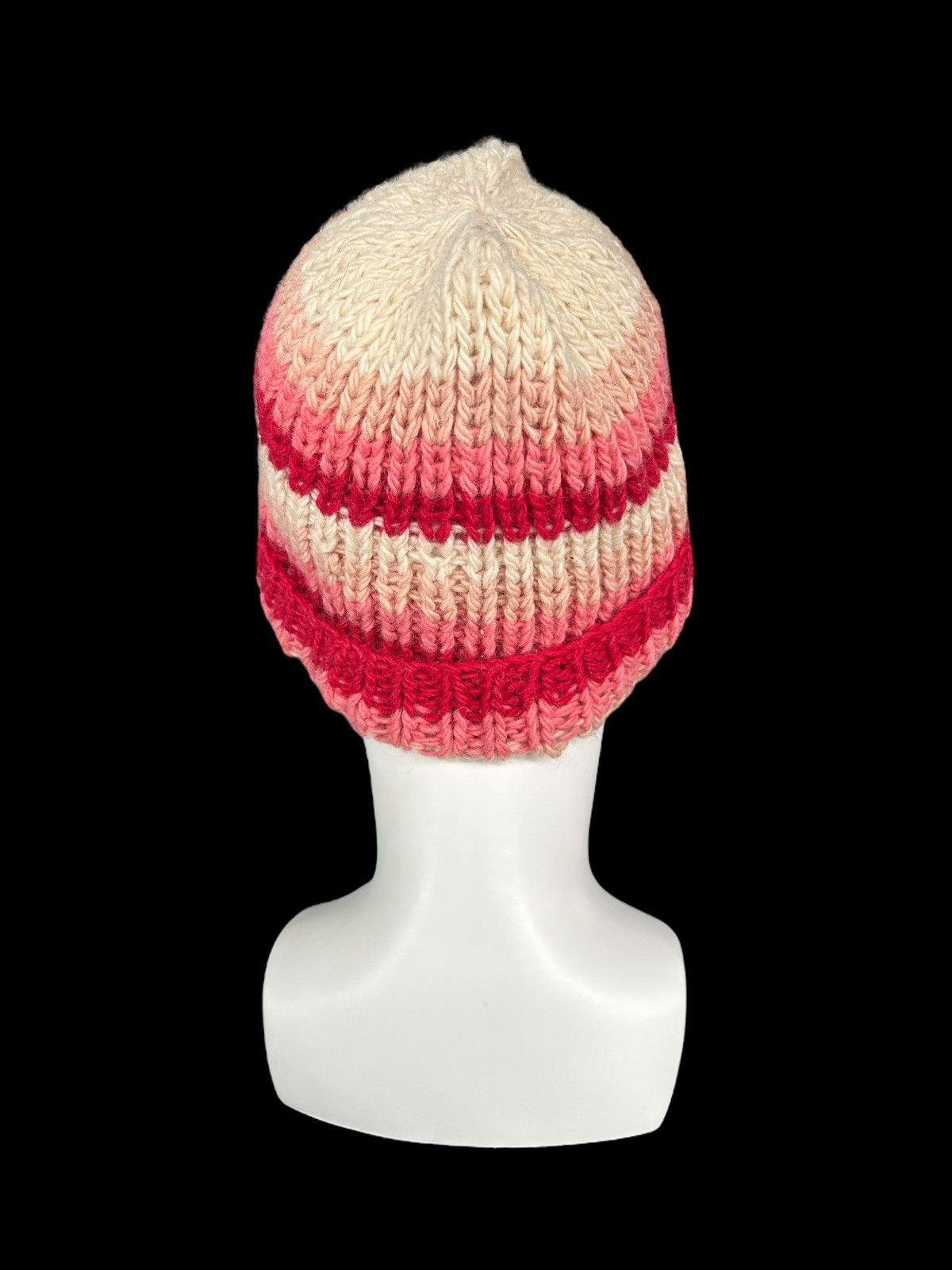 Japanese Brand × Kapital × Vintage Crochet Knitted Handmade Beanie Hats ☠️☠️ Size ONE SIZE - 4 Thumbnail