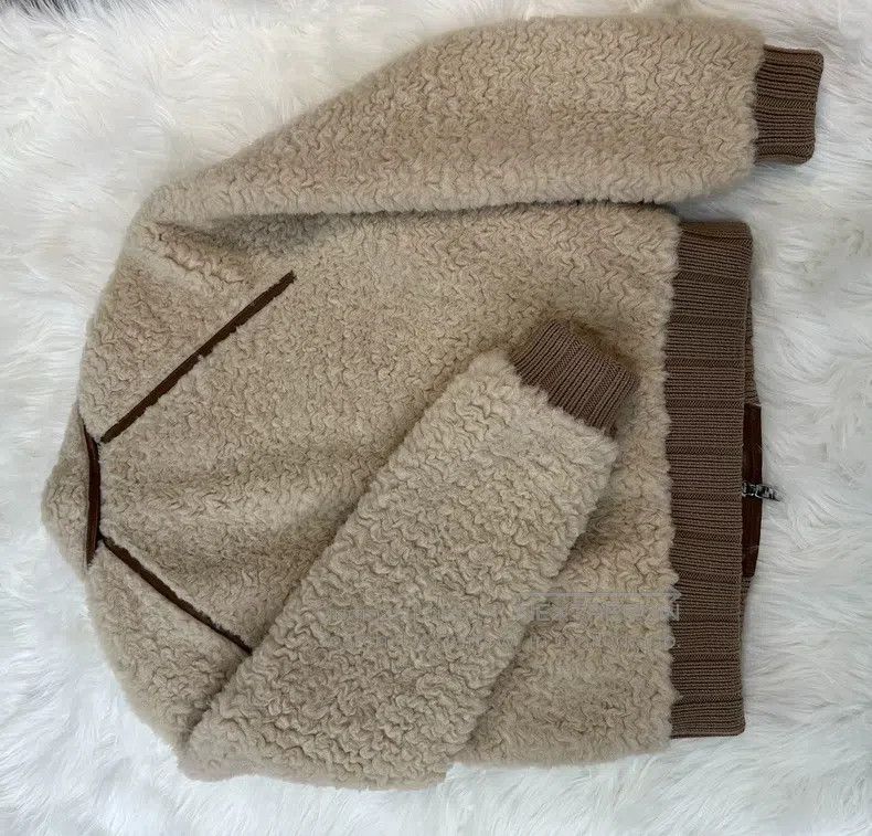 Fendi Fendi Men's Showpiece Fur and Leather Pilot Jacket Size US S / EU 44-46 / 1 - 3 Thumbnail