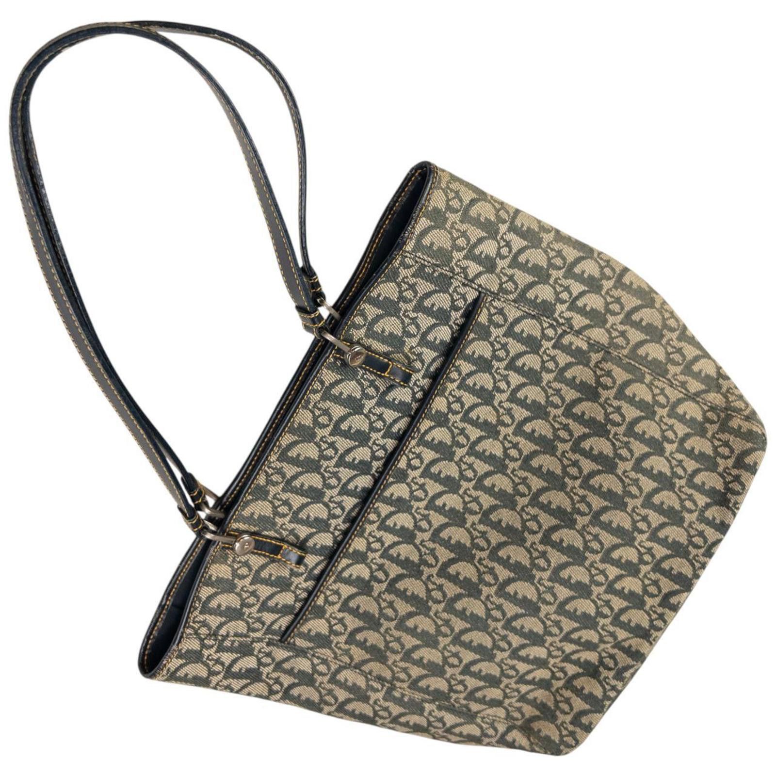 Dior Vintage Dior Monogram Shoulder Bag Size ONE SIZE - 6 Thumbnail