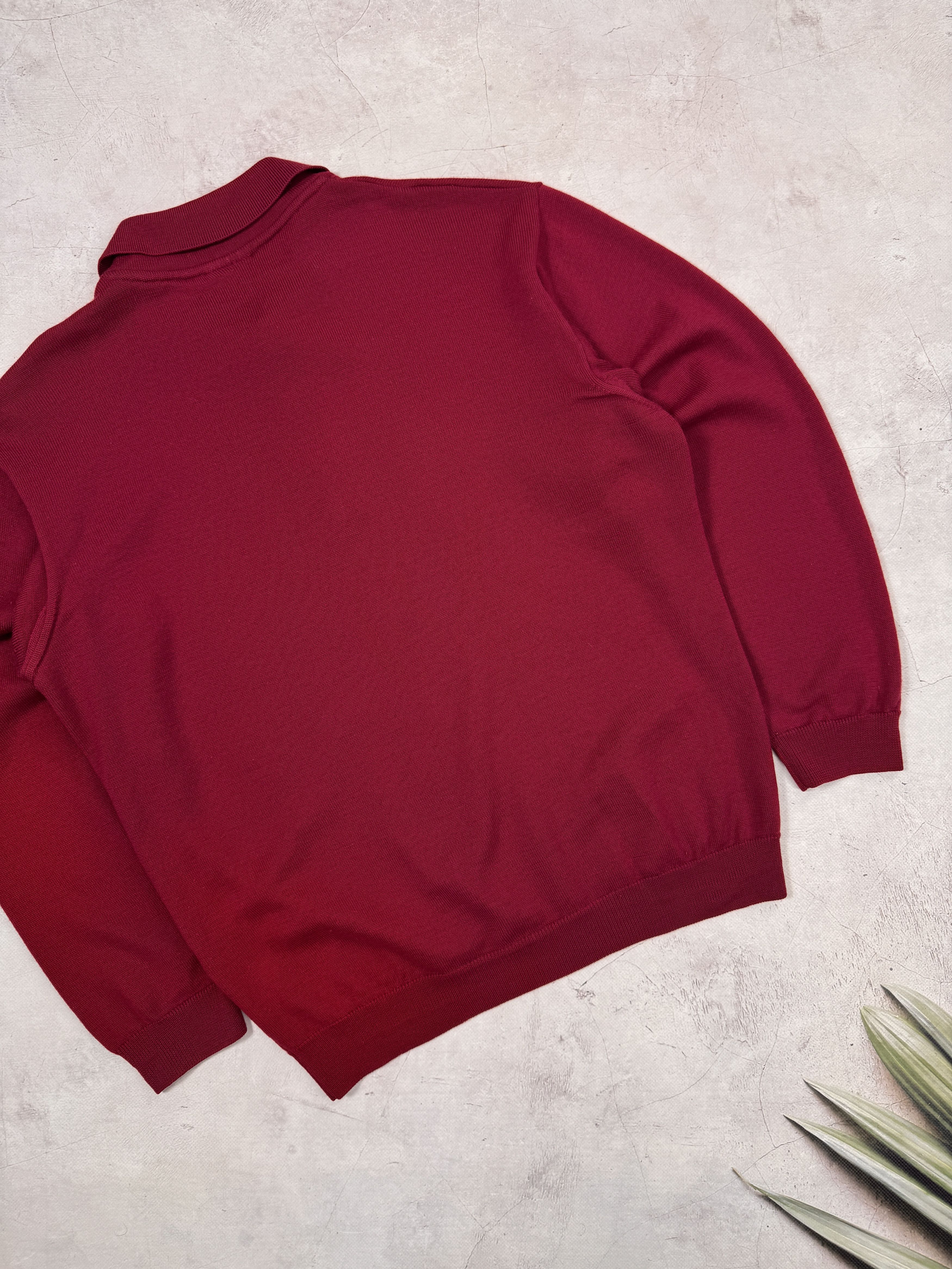 Lacoste Vintage Lacoste Sweater Pullover Jumper Wool Size US M / EU 48-50 / 2 - 20 Thumbnail