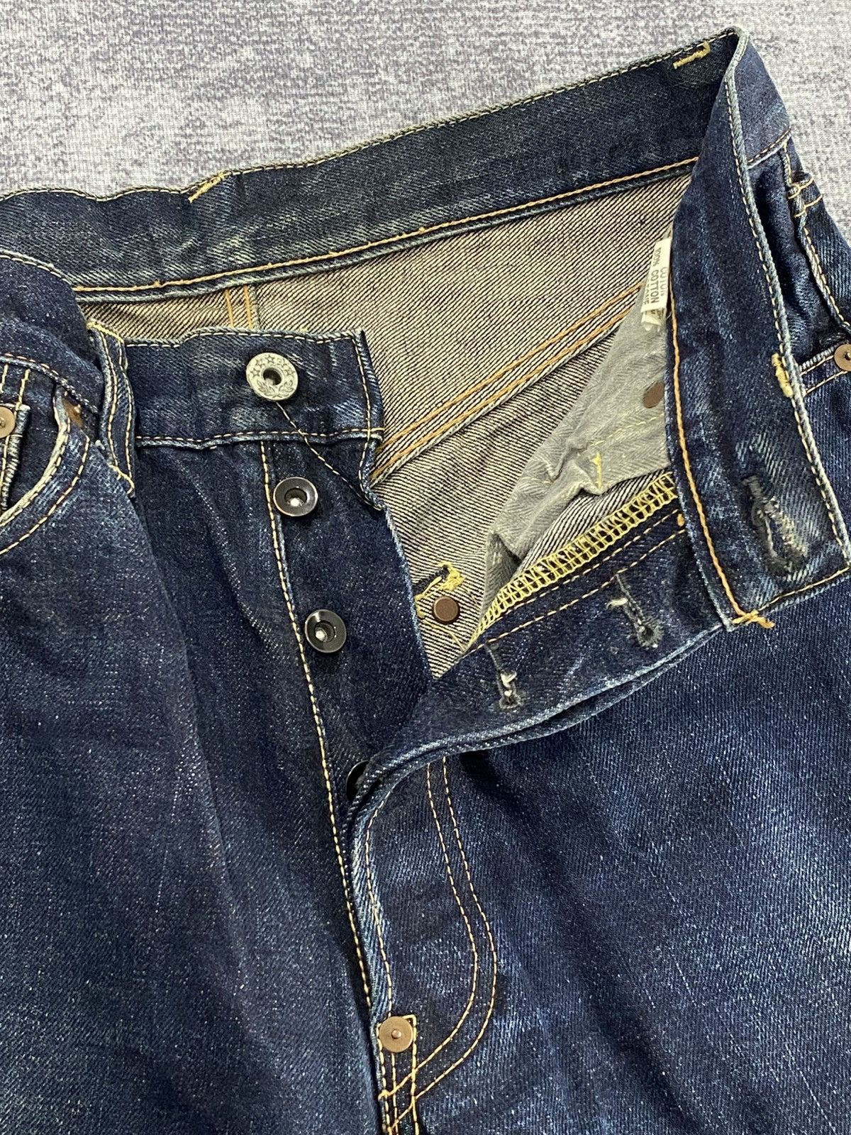 Japanese Brand japanese denim selvedge raw jeans like kapital or levis Size US 28 / EU 44 - 23 Thumbnail