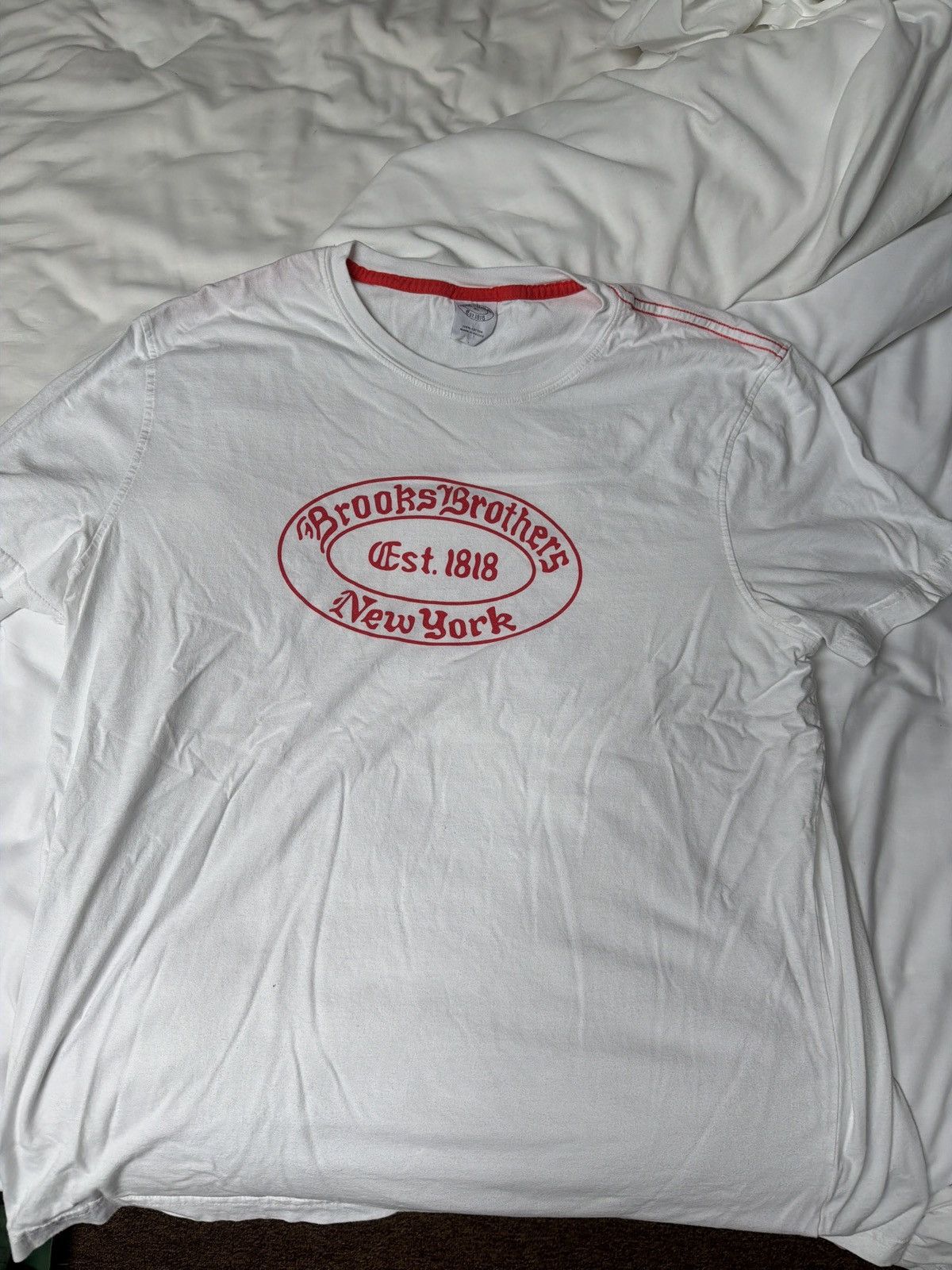 Brooks Brothers Brooks Brothers t-shirt Size US XL / EU 56 / 4 - 1 Thumbnail